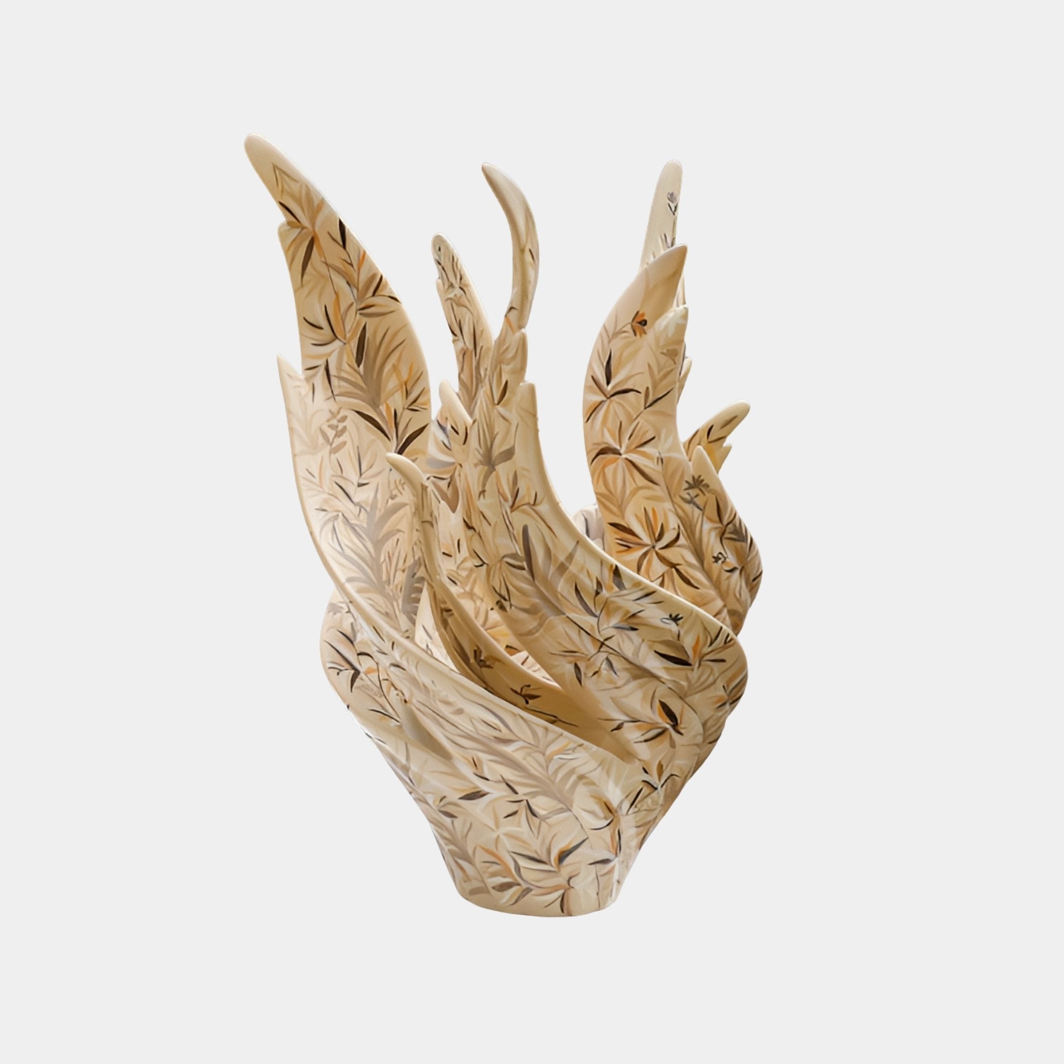 Pulborough Gold Flame Sculpture - 90cm
