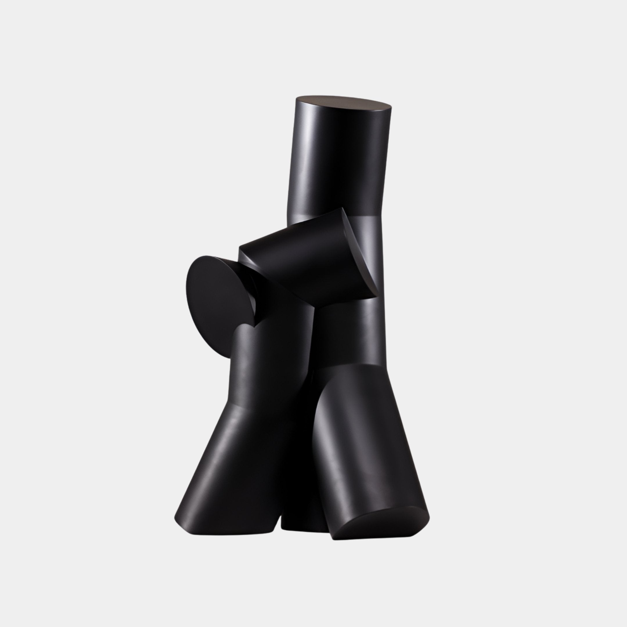 Tresmeer Black Block Sculpture - 50cm