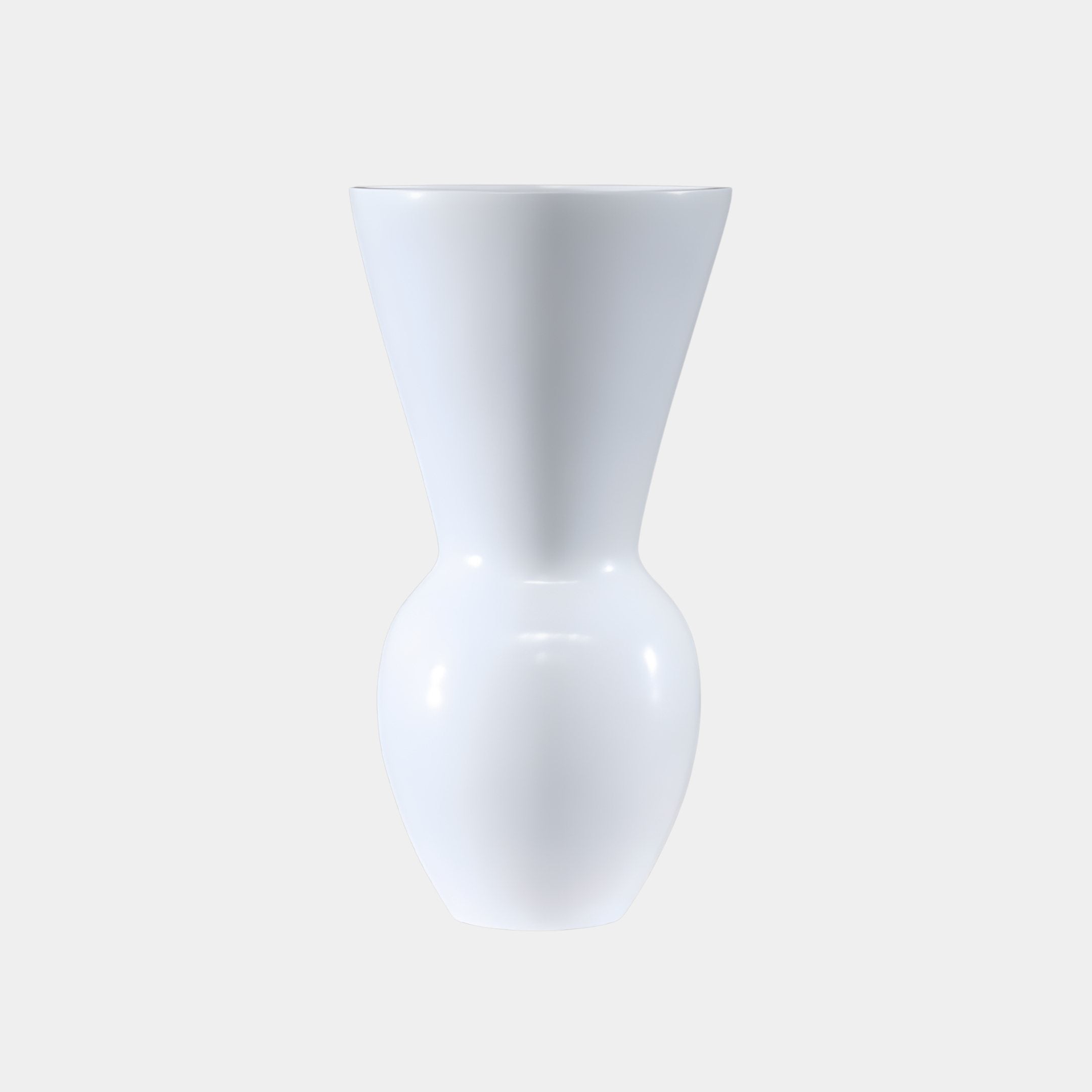 Talaton White Goblet Vase - 66cm