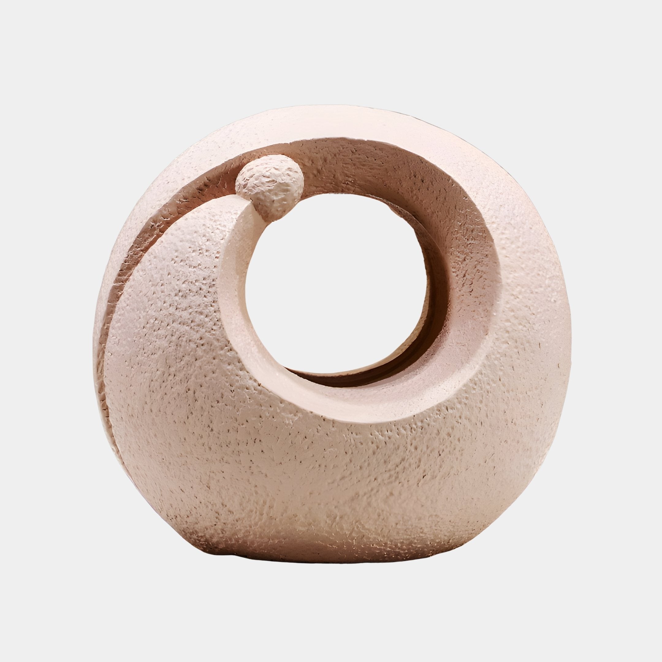 Bloom Pink Abstract Sculpture - 26cm
