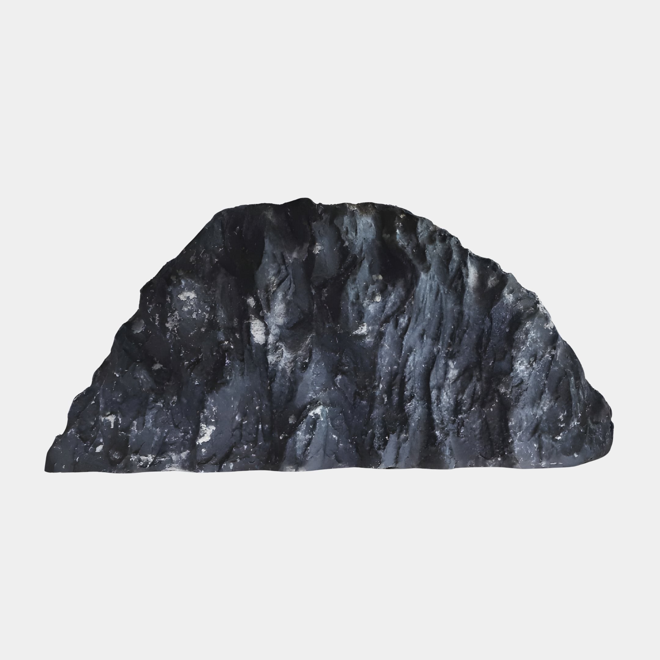 Crag Black Rock Sculpture - 84cm