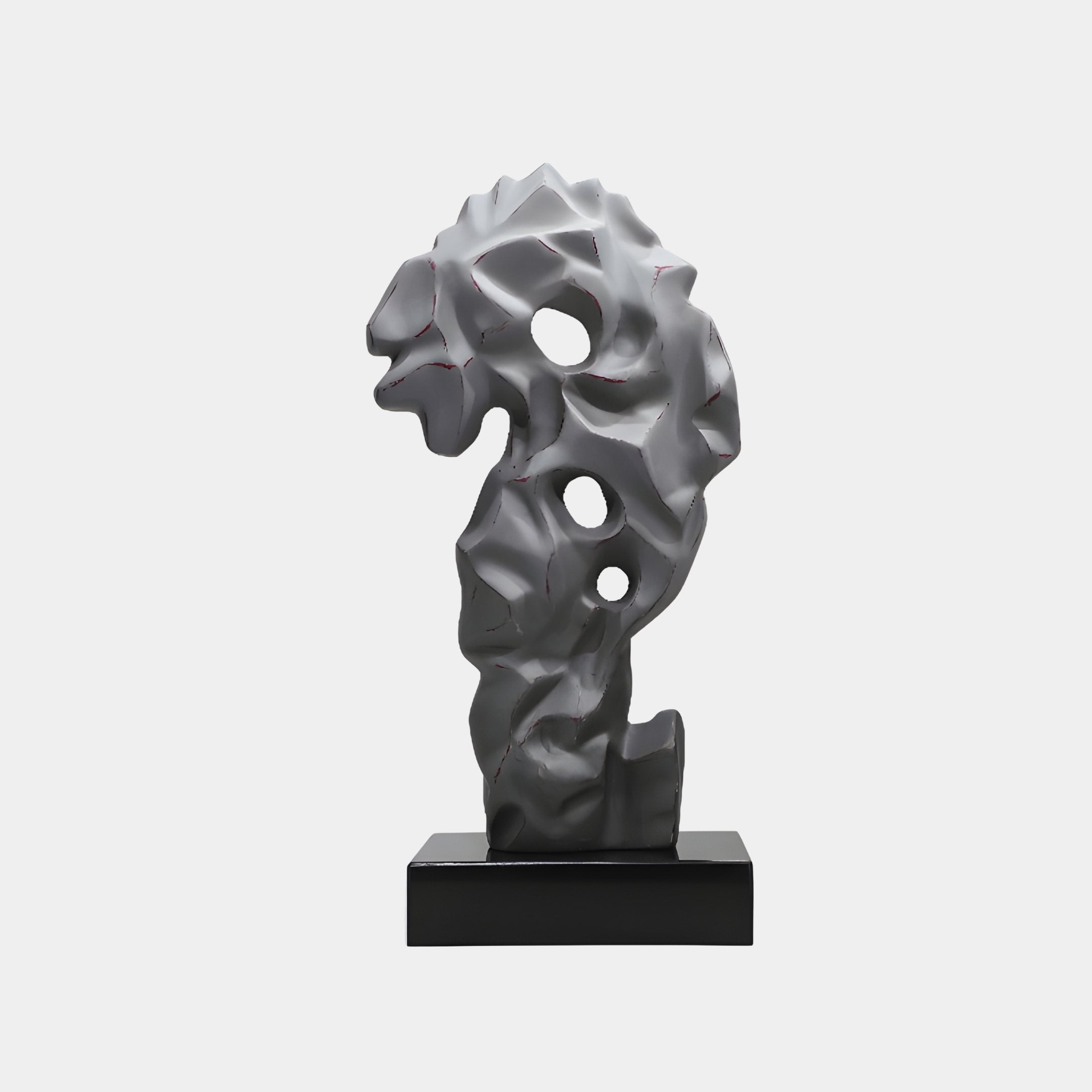Filigree Silver Abstract Sculpture - 57cm