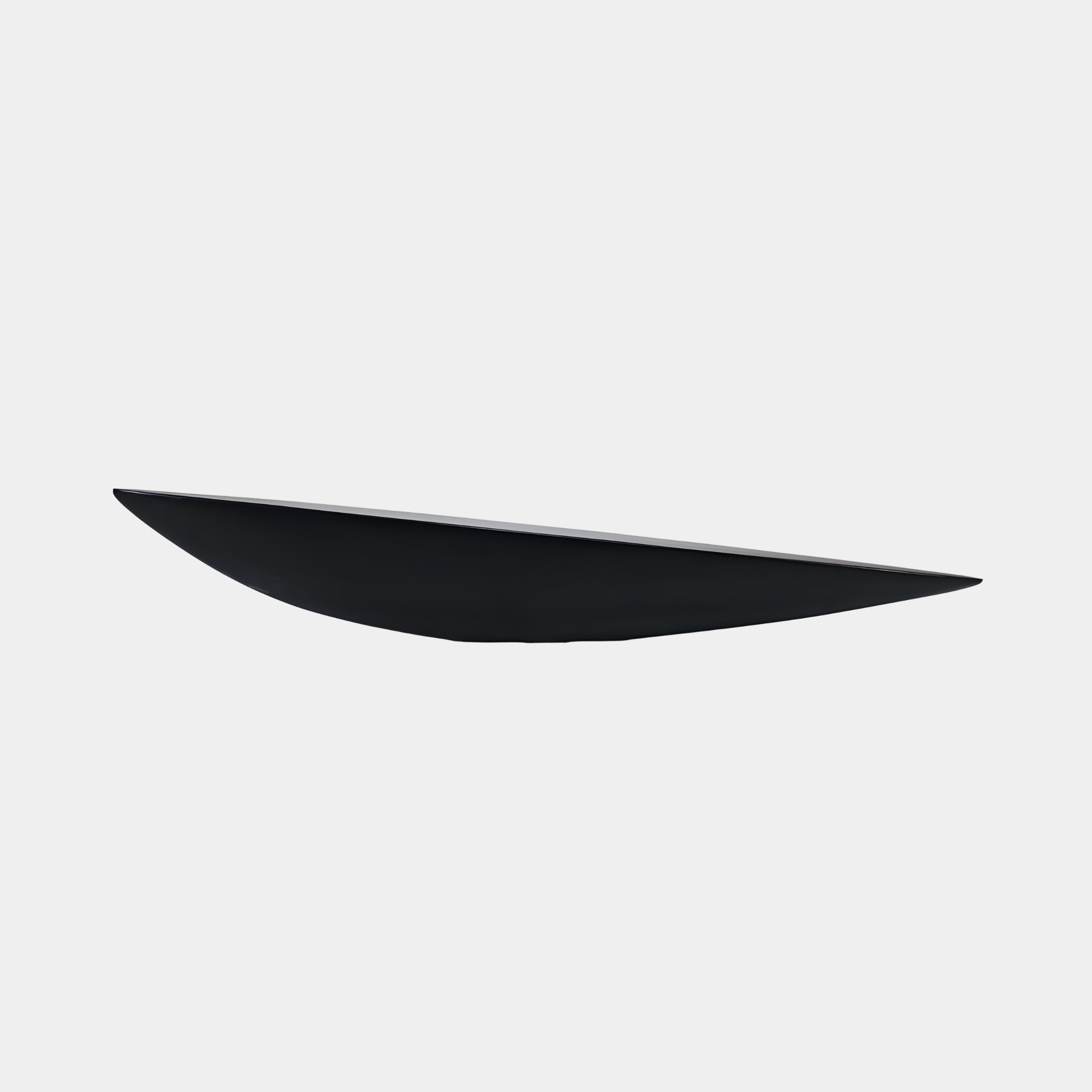 Willow Black Leaf Sculpture - 69cm