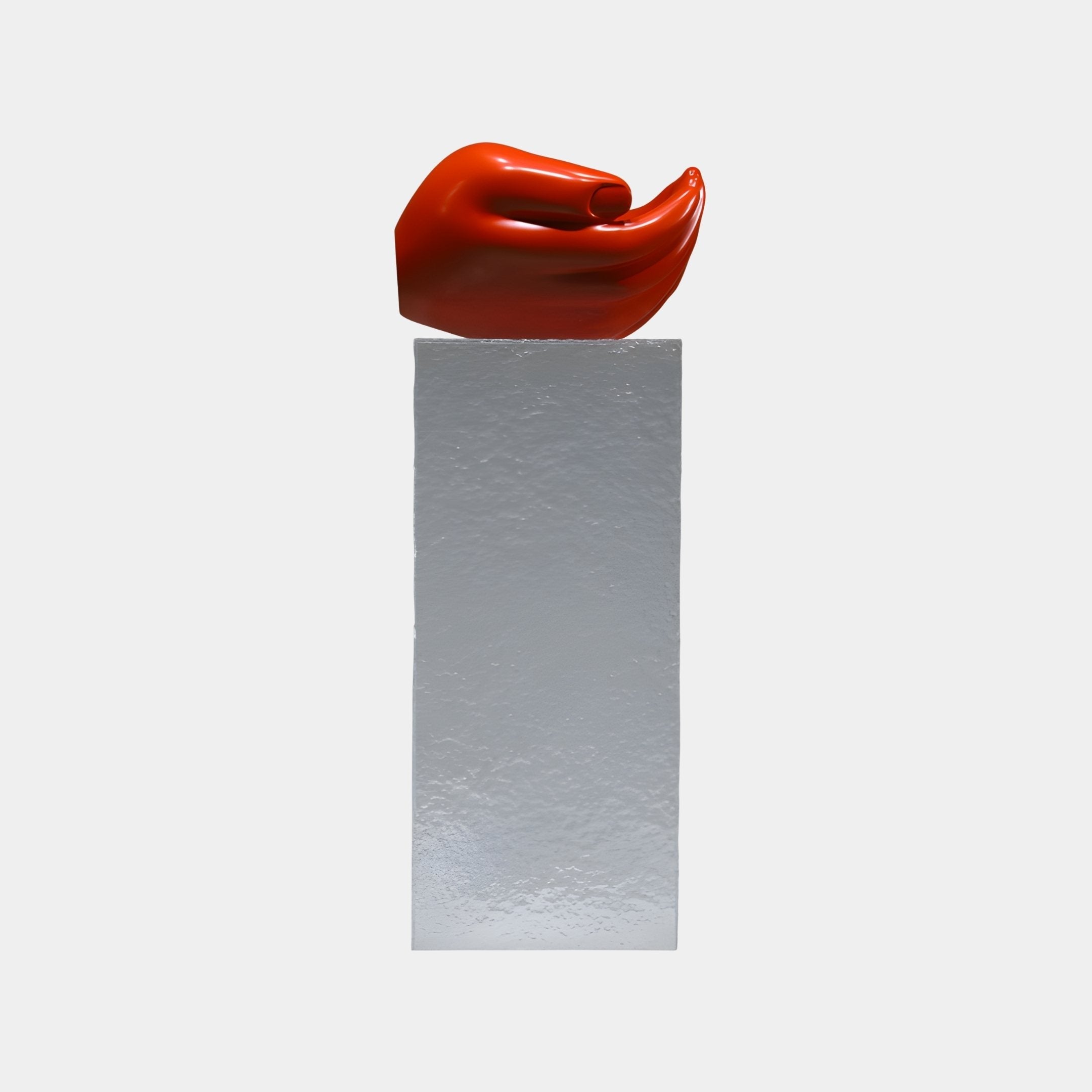 Ruby Red Lips Sculpture - 105cm