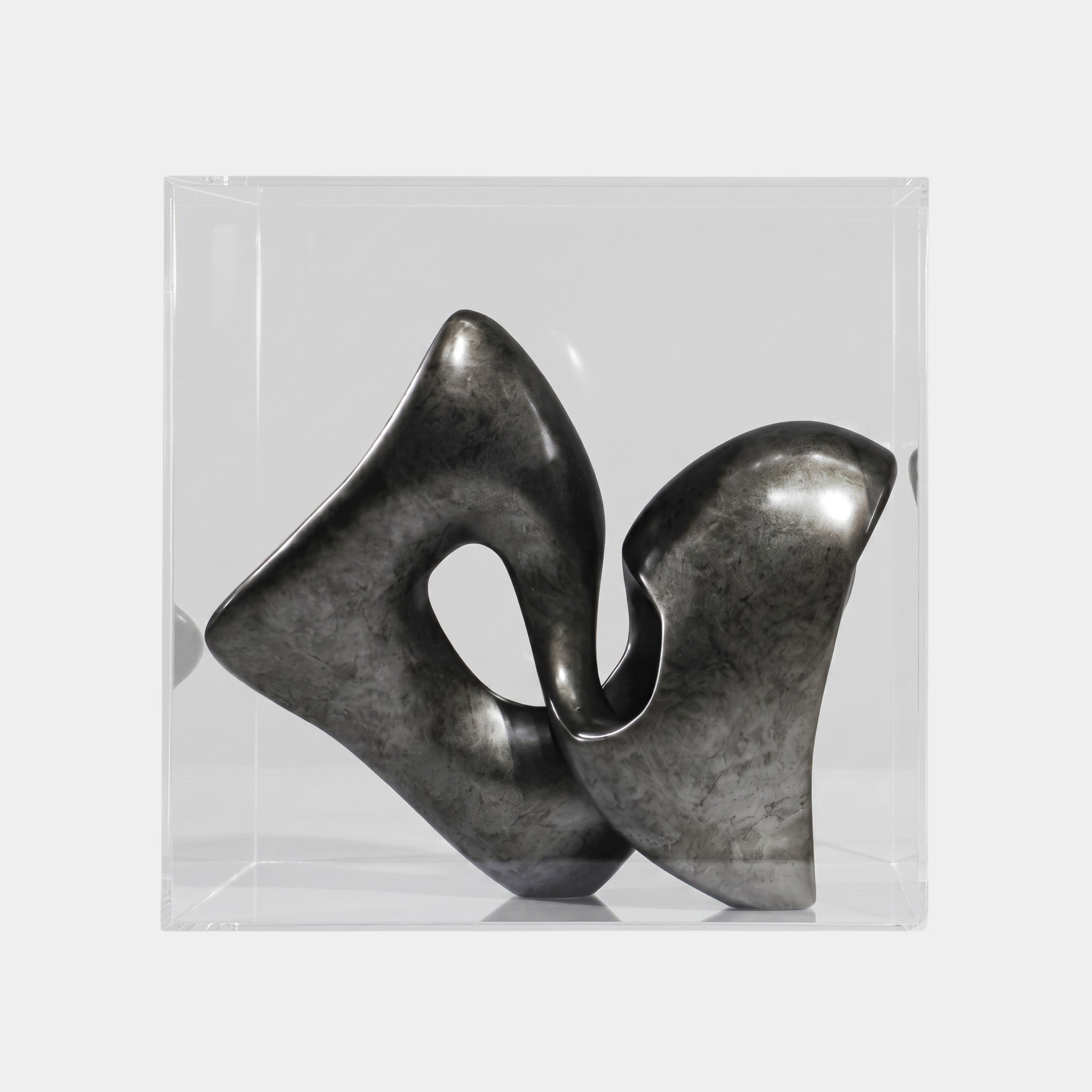 Socket Grey Abstract Sculpture - 74cm