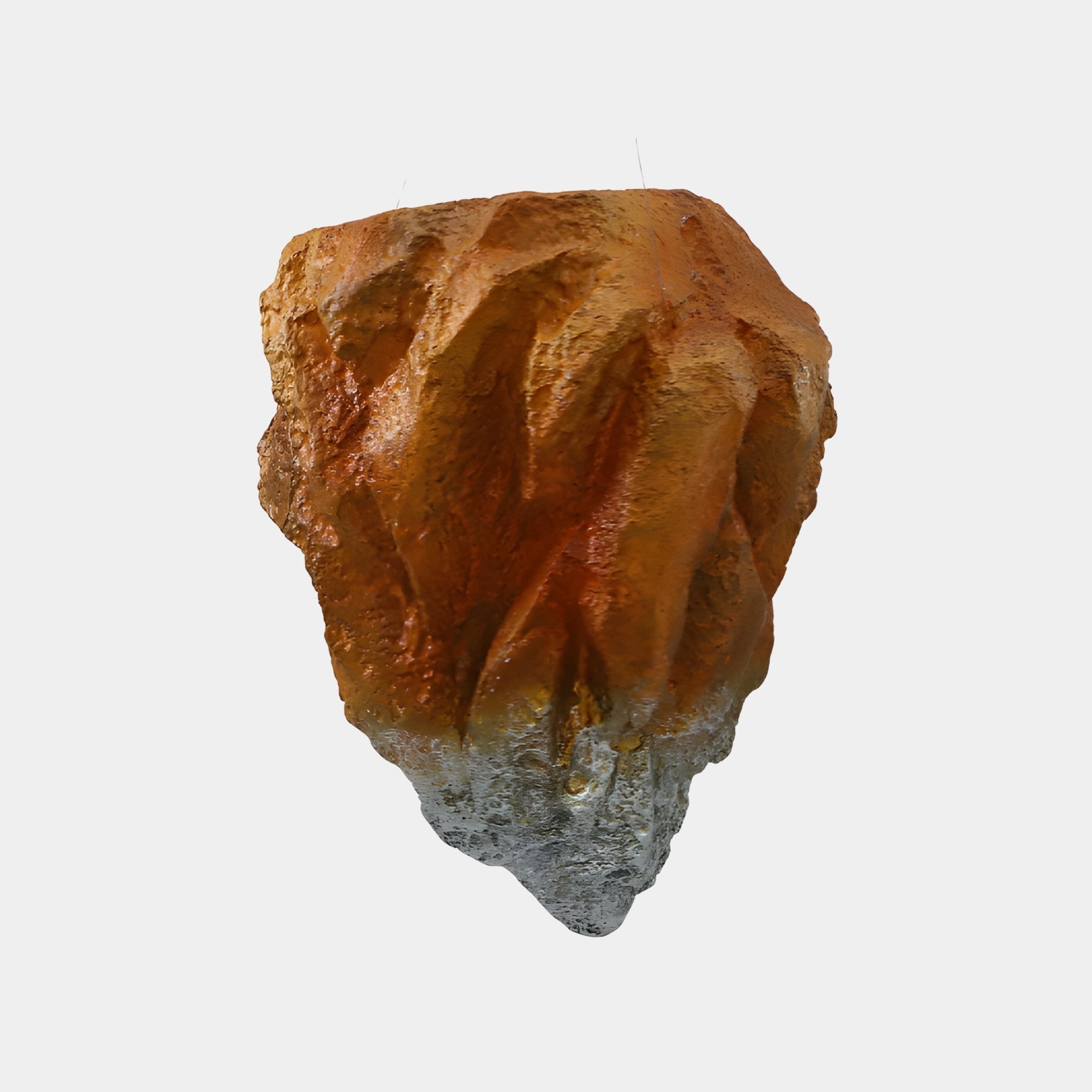 Sienna Brown Rock Sculpture - 69cm