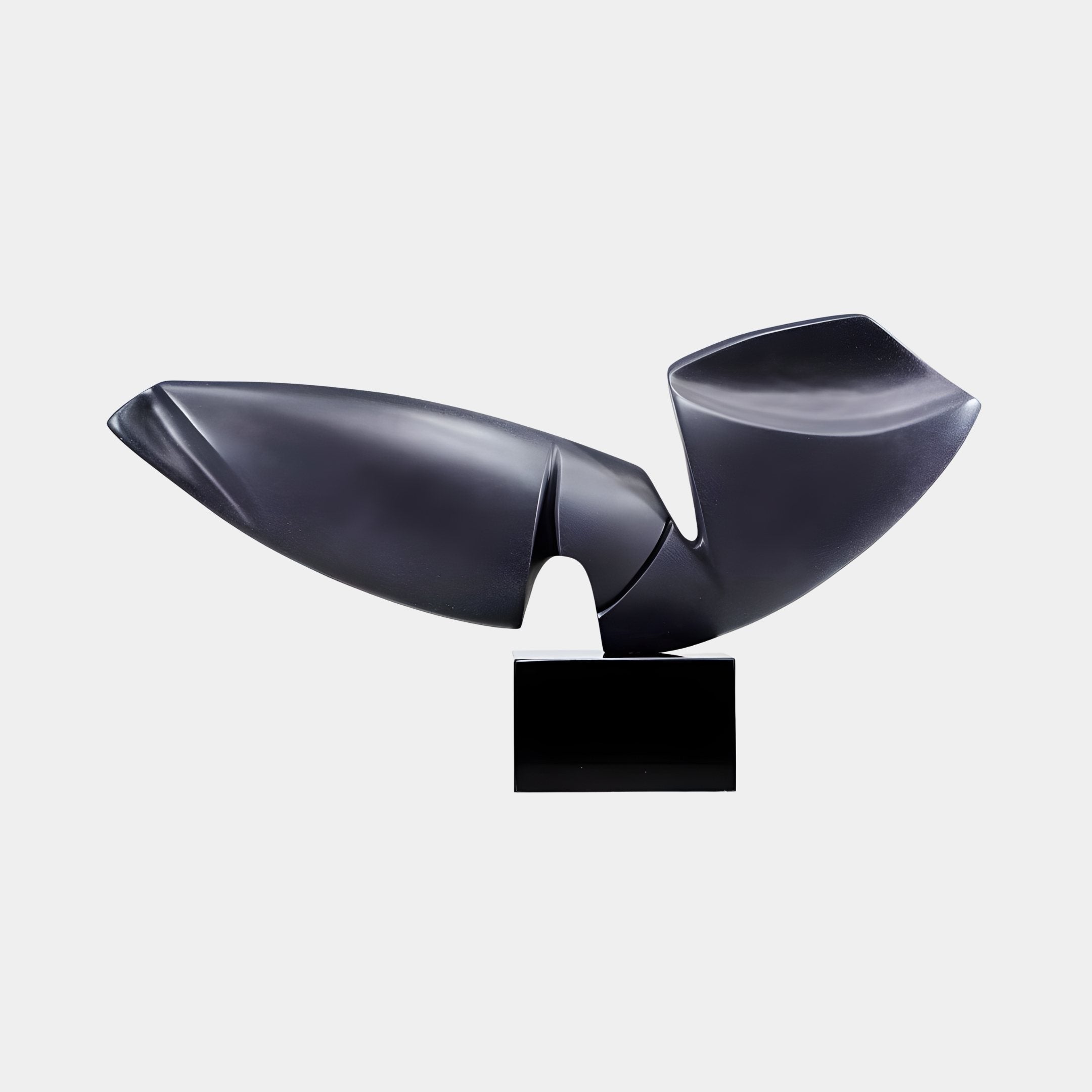 Turret Grey Abstract Sculpture - 90cm