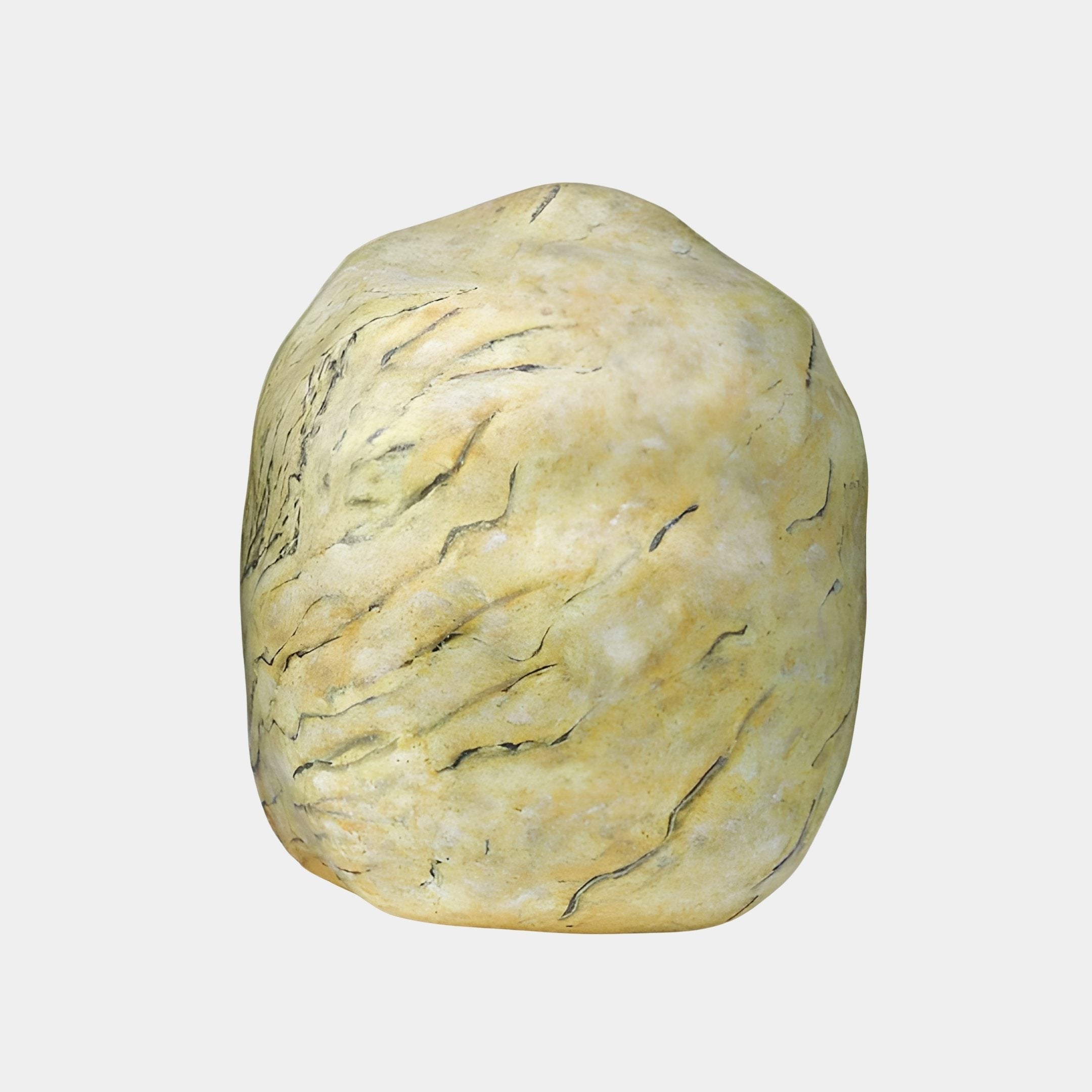 Limestone Cream Rock Sculpture - 70cm
