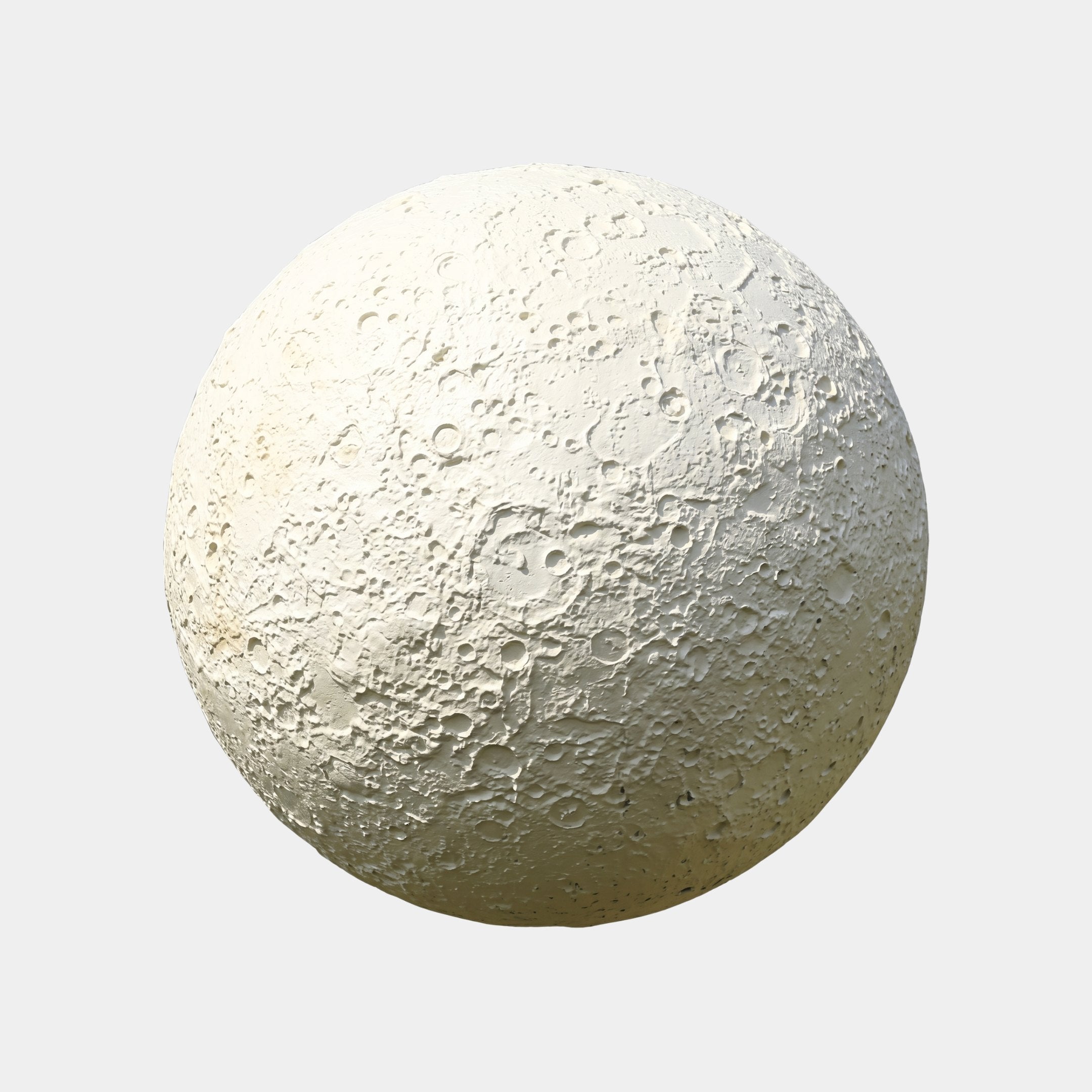 Flaxley Cream Hanging Moon Sculpture - 40cm