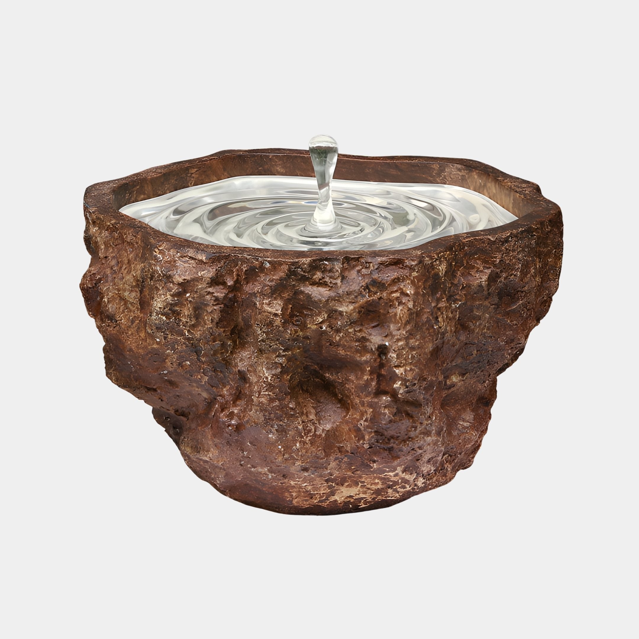 Hydra Brown Bowl Sculpture - 68cm