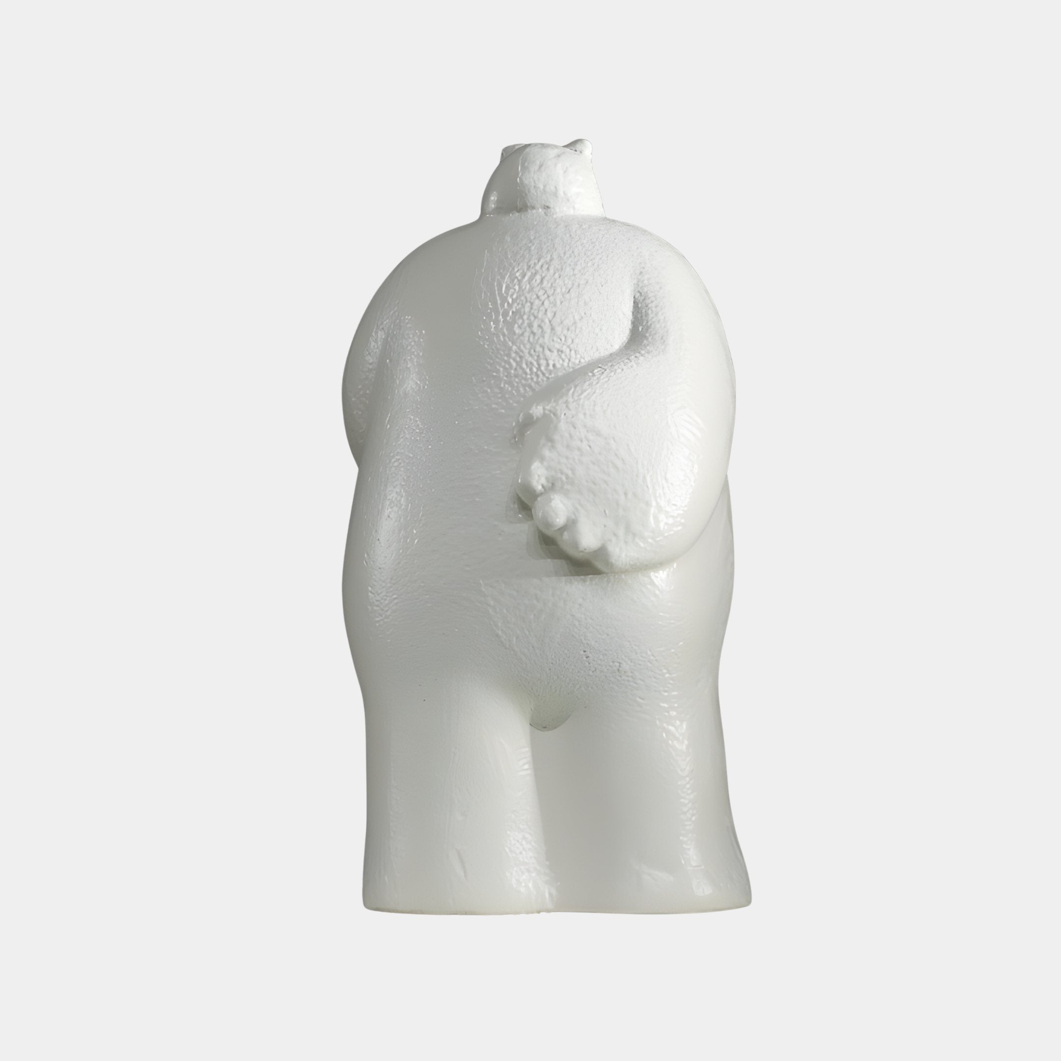 Grus White Torso Sculpture - 50cm