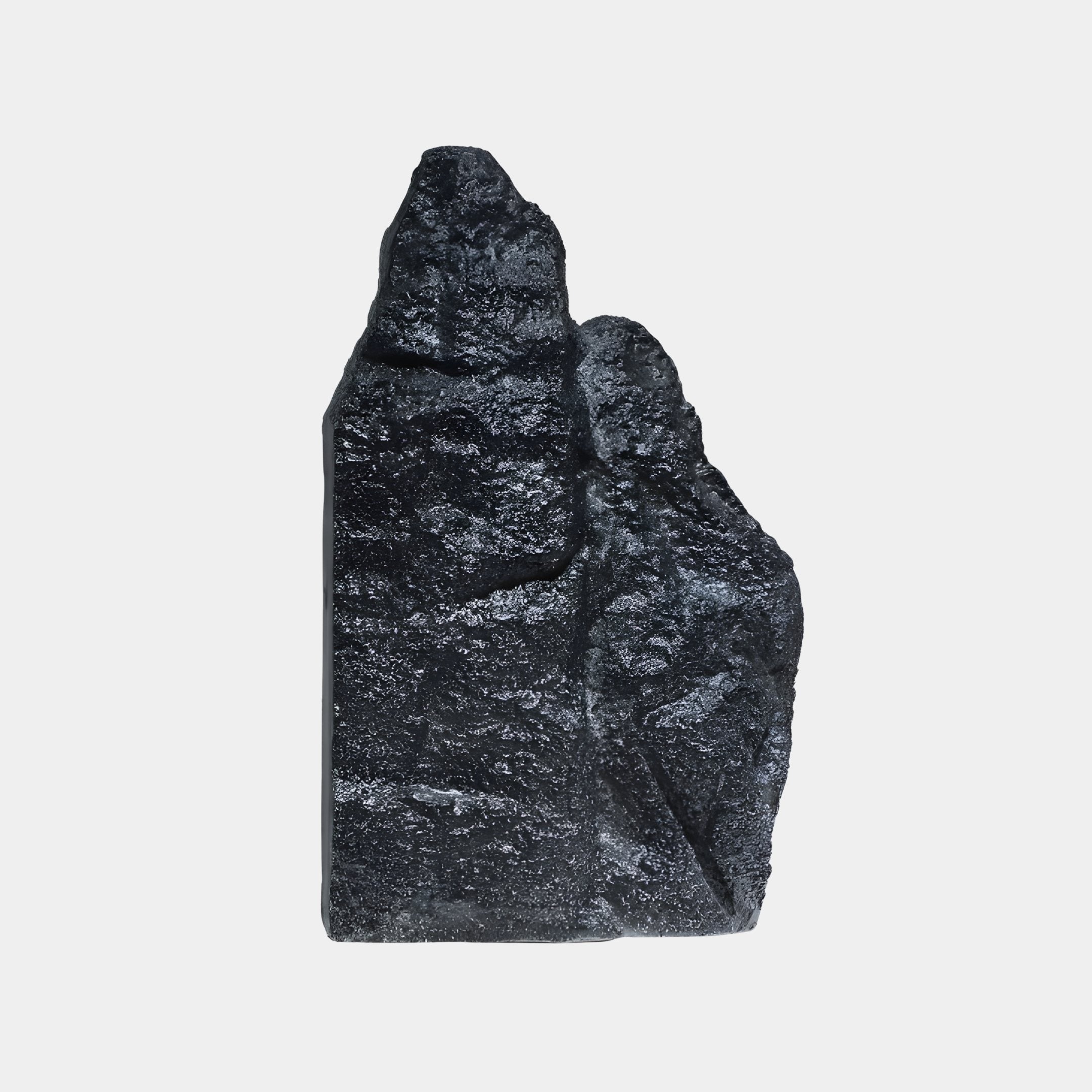 Triangulum Black Rock Sculpture - 70cm