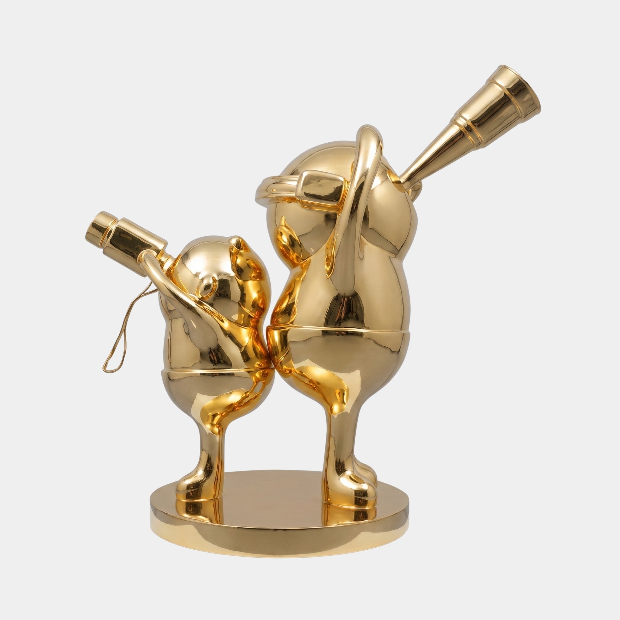 Brookstead Gold & Bronze Abstract Sculpture - 200cm