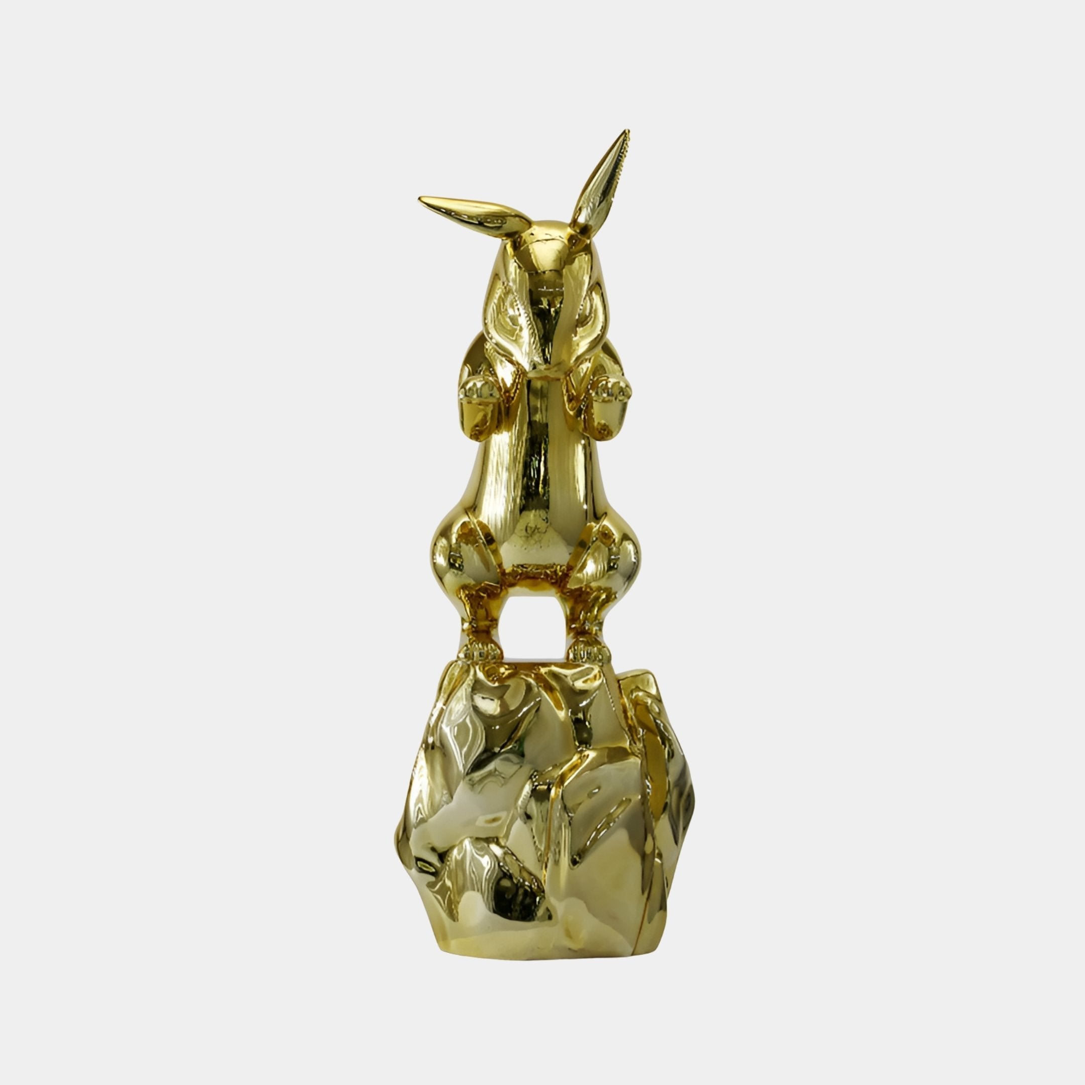 Burnbury Gold Rabbit Sculpture - 138cm