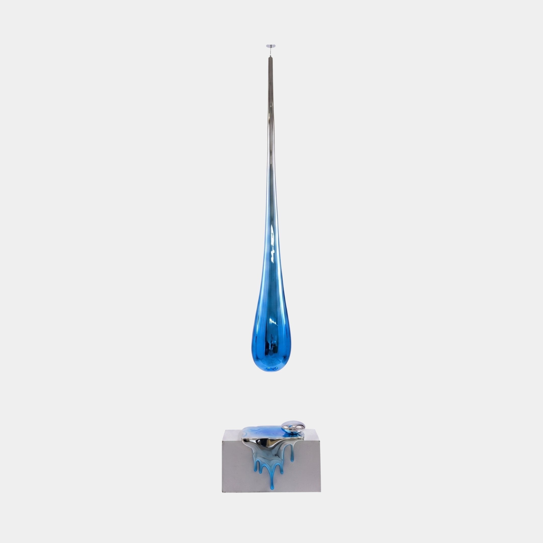 Duncliffe Blue Water Drop Sculpture - 260cm