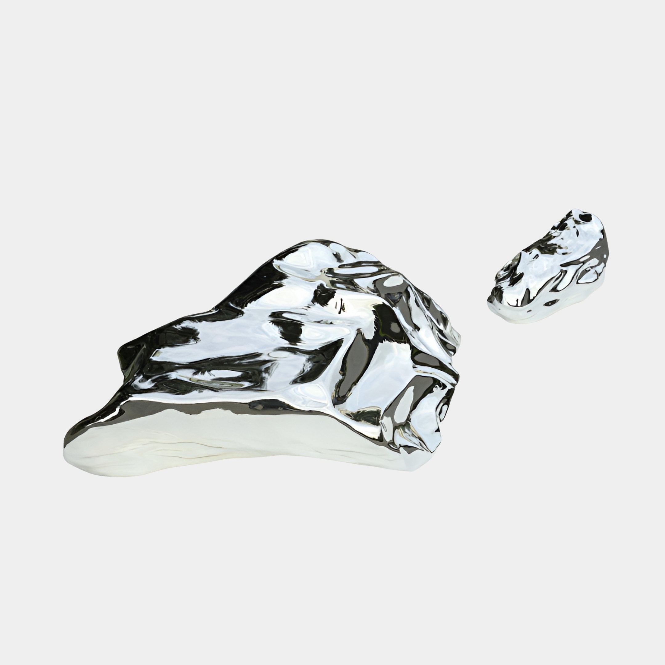 Elddon Silver Rock Sculpture - 48–110cm