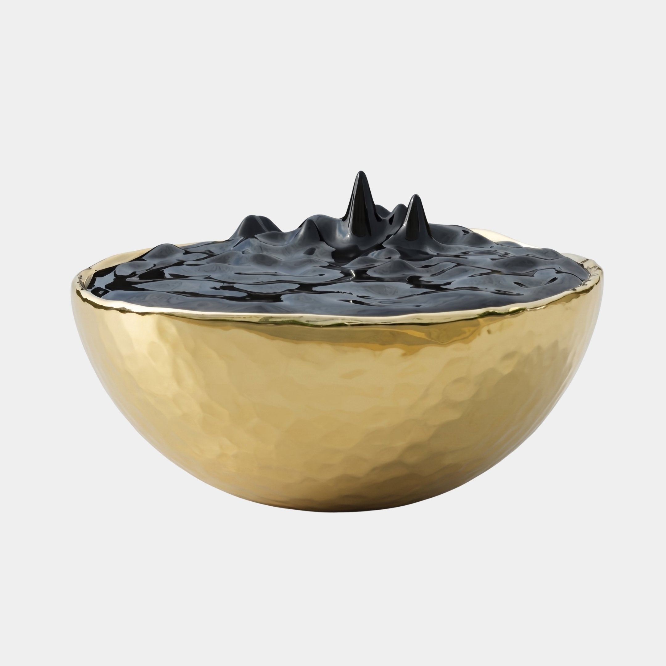Eldstone Gold & Black Bowl - 140cm