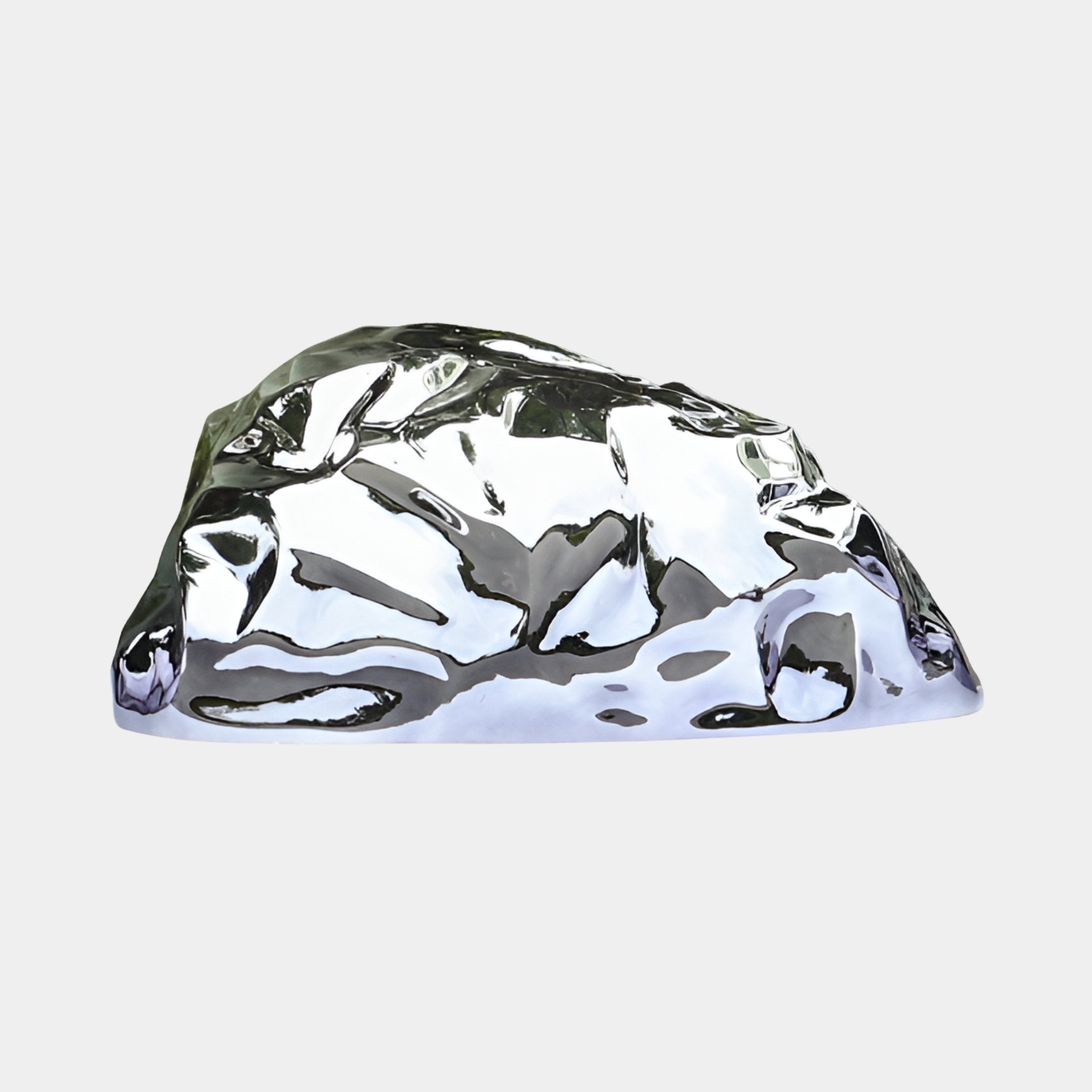 Fenton Silver Rock Sculpture - 122cm