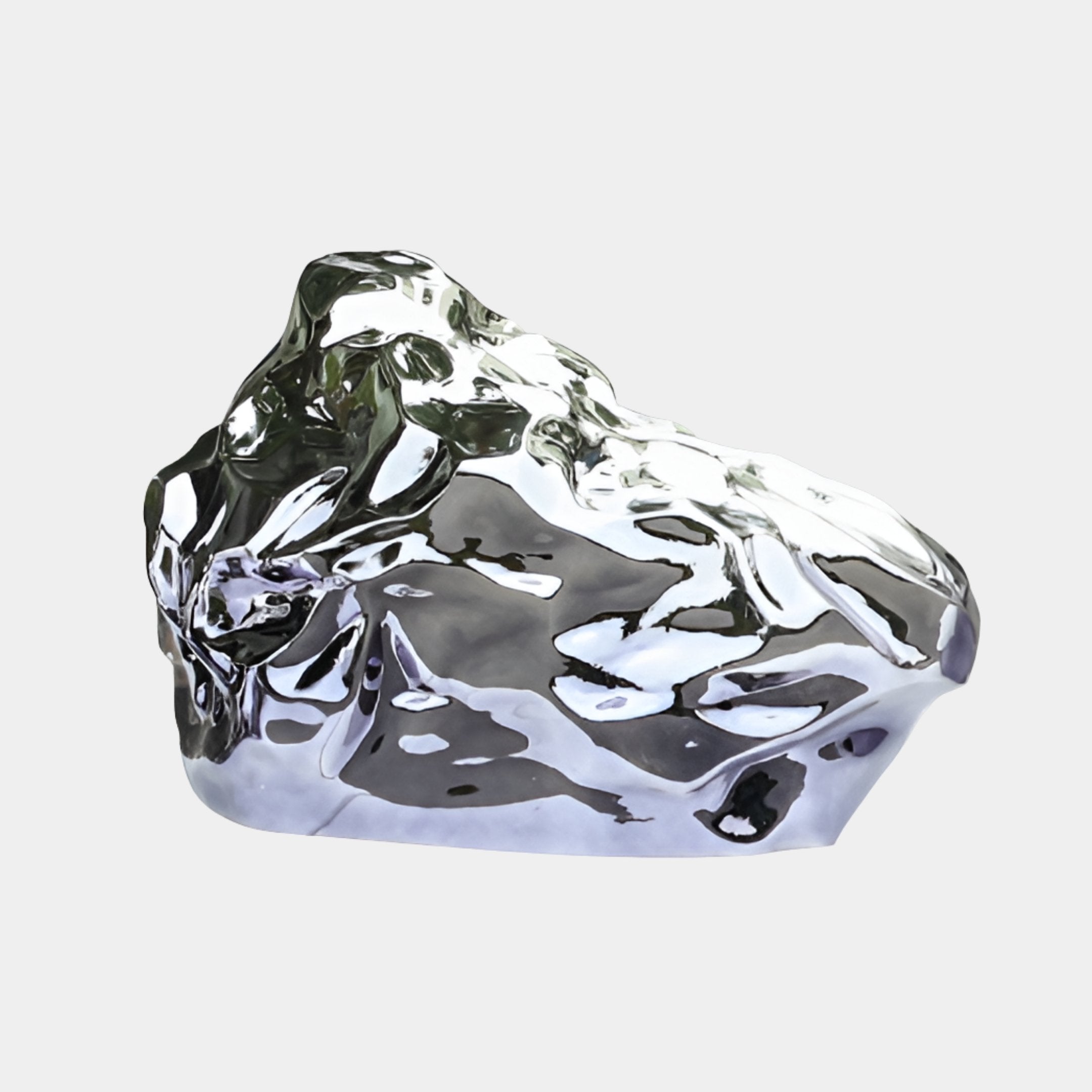 Fenham Silver Rock Sculpture - 111cm