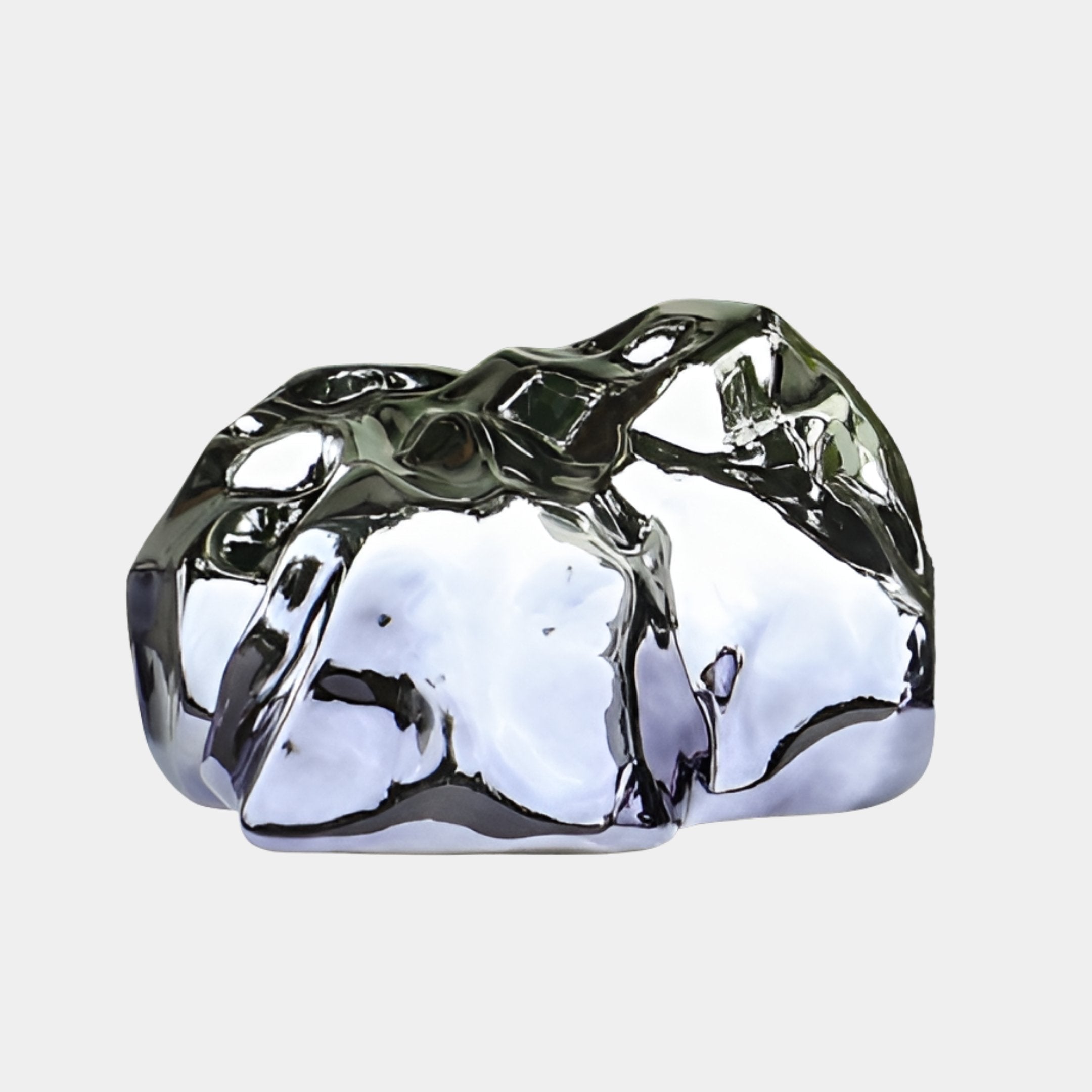 Fenworth Silver Rock Sculpture - 81cm