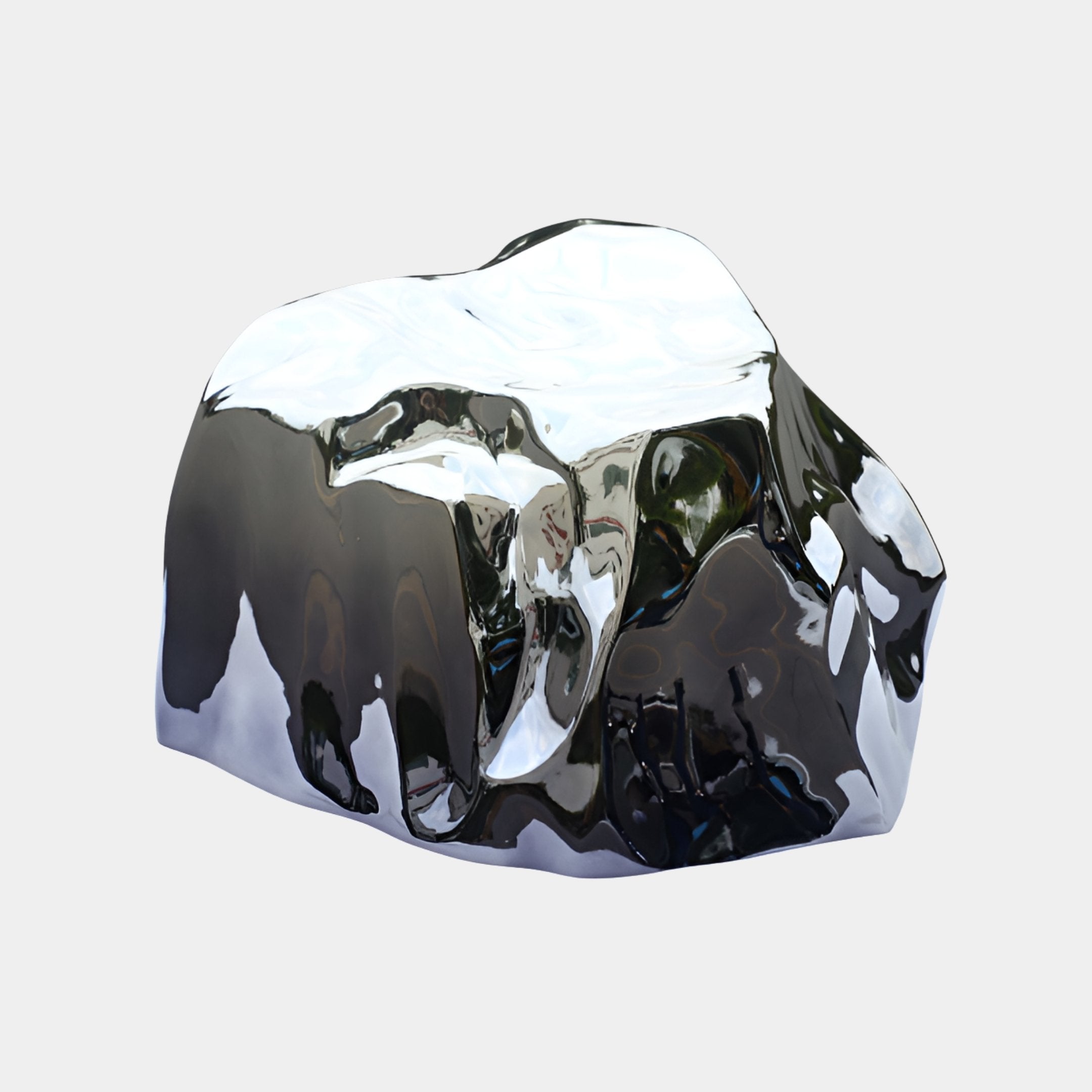 Fencombe Silver Rock Sculpture - 81cm