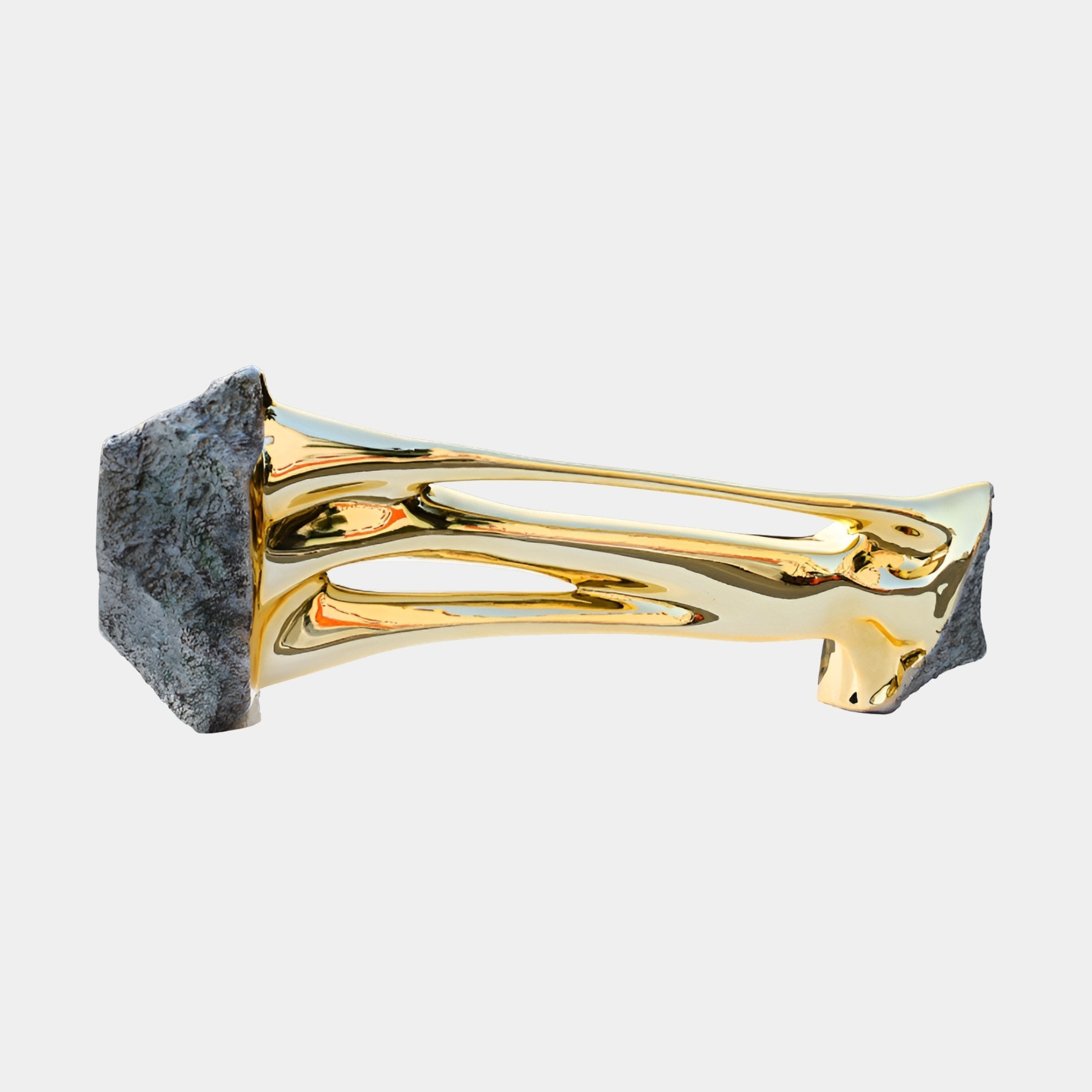 Fenhope Gold Abstract Sculpture - 100cm