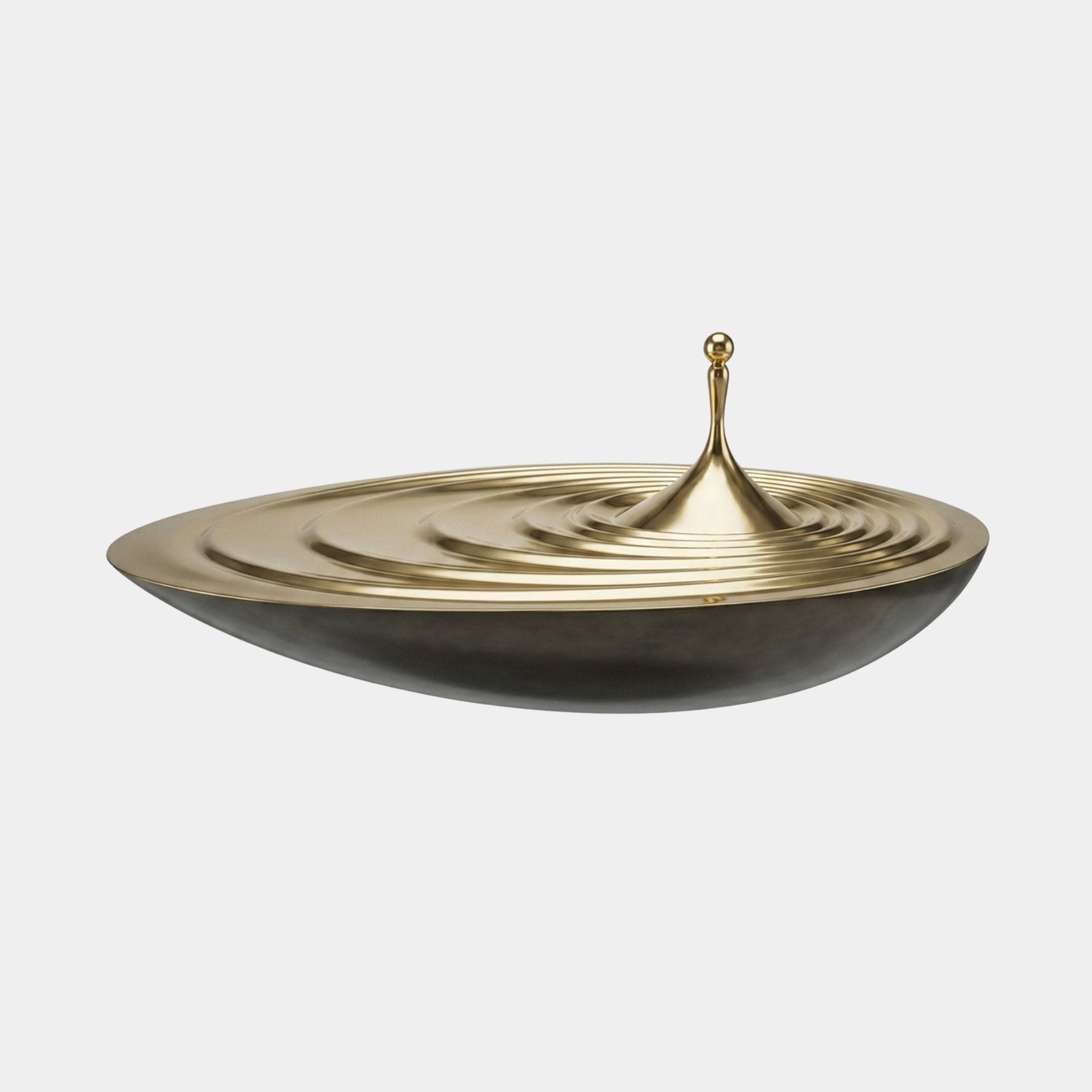 Glengate Green & Bronze Bowl - 368cm