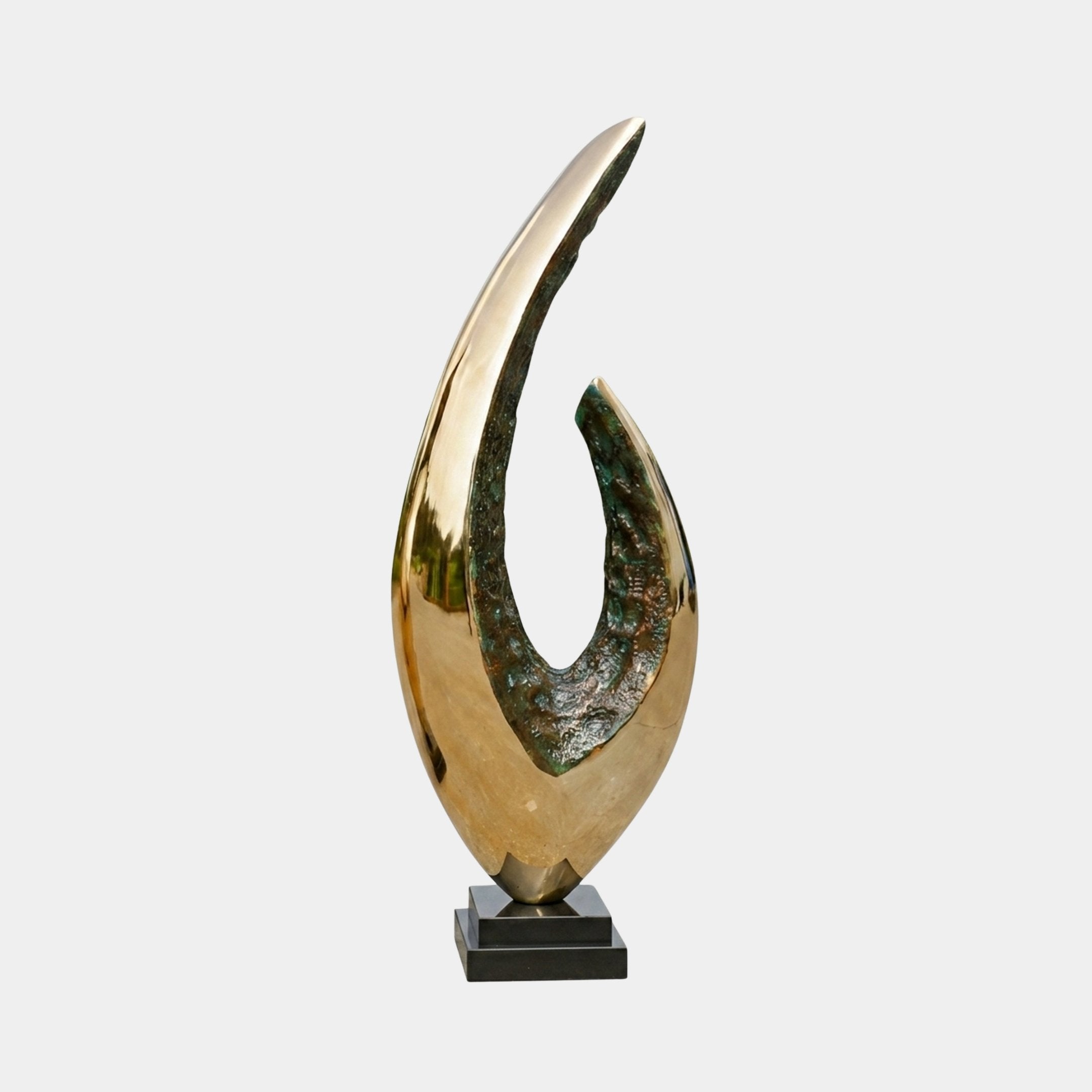 Glenshaw Gold Abstract Sculpture - 160cm