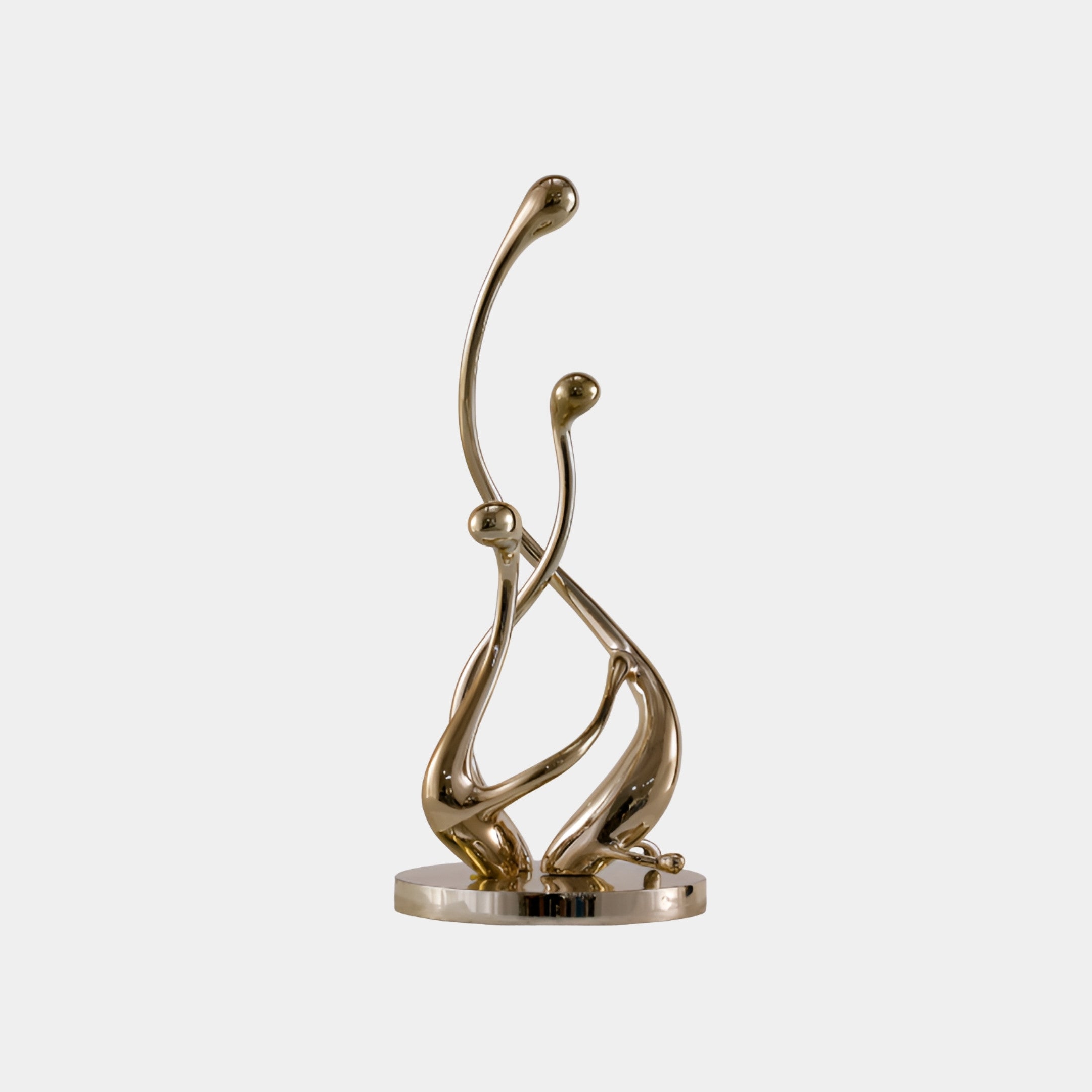 Hartdon Silver Abstract Sculpture - 59cm