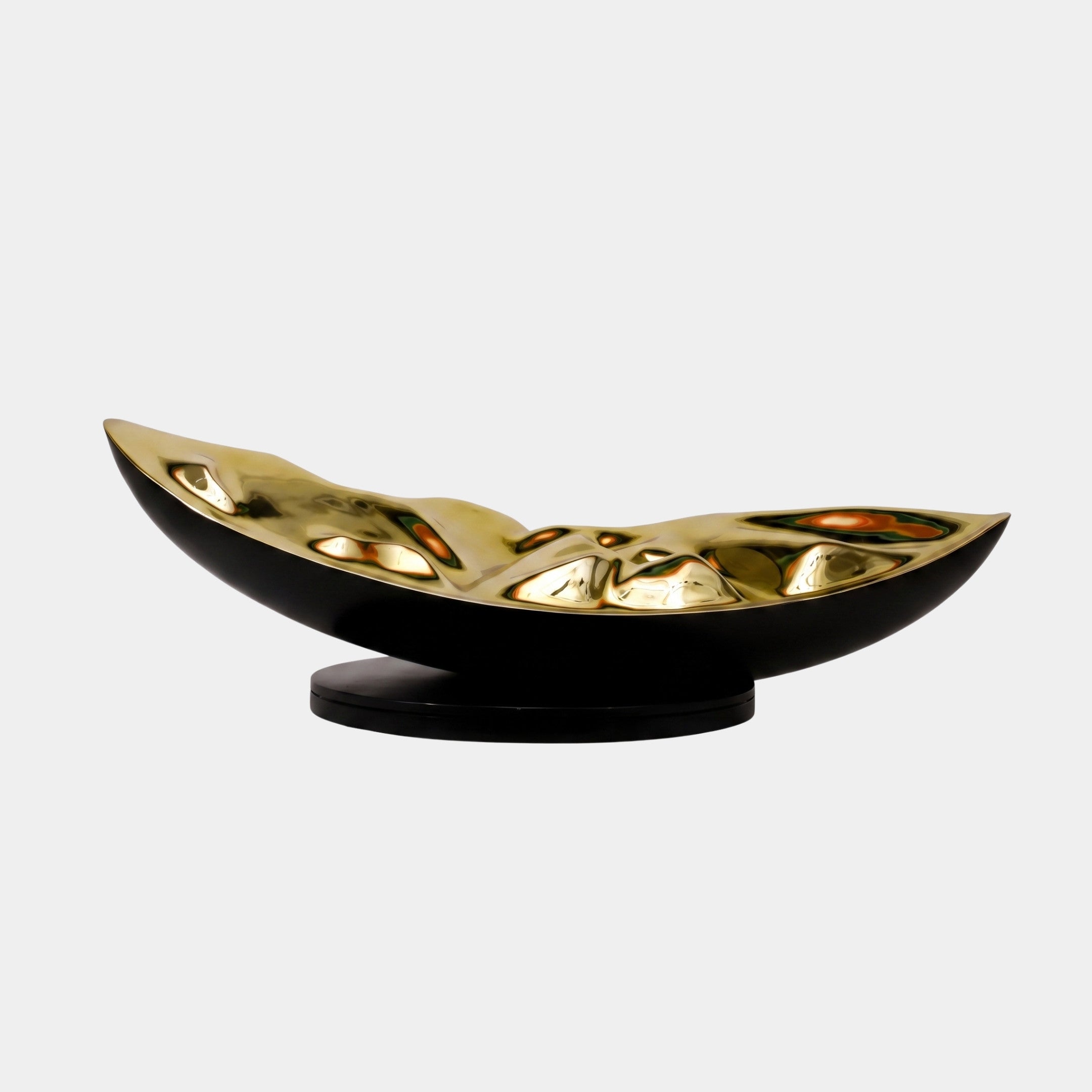 Hartshaw Gold & Black Bowl - 120cm