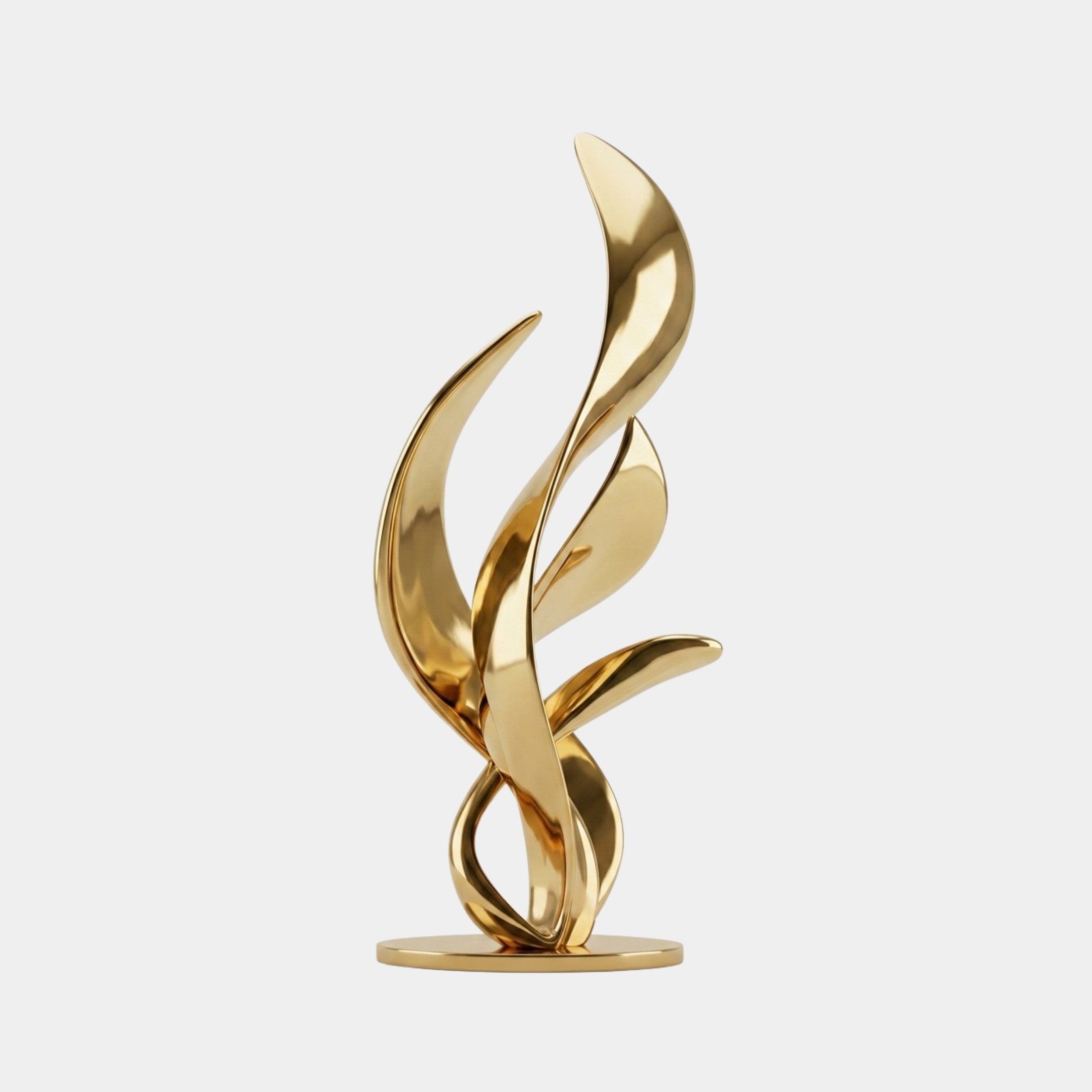 Hazegrove Gold Abstract Sculpture - 265cm