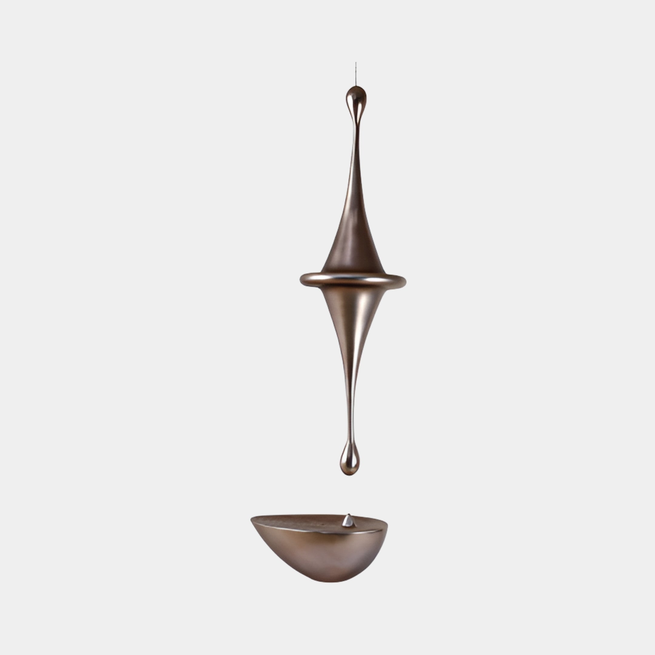 Hazeridge Bronze Water Drop Sculpture - 158cm