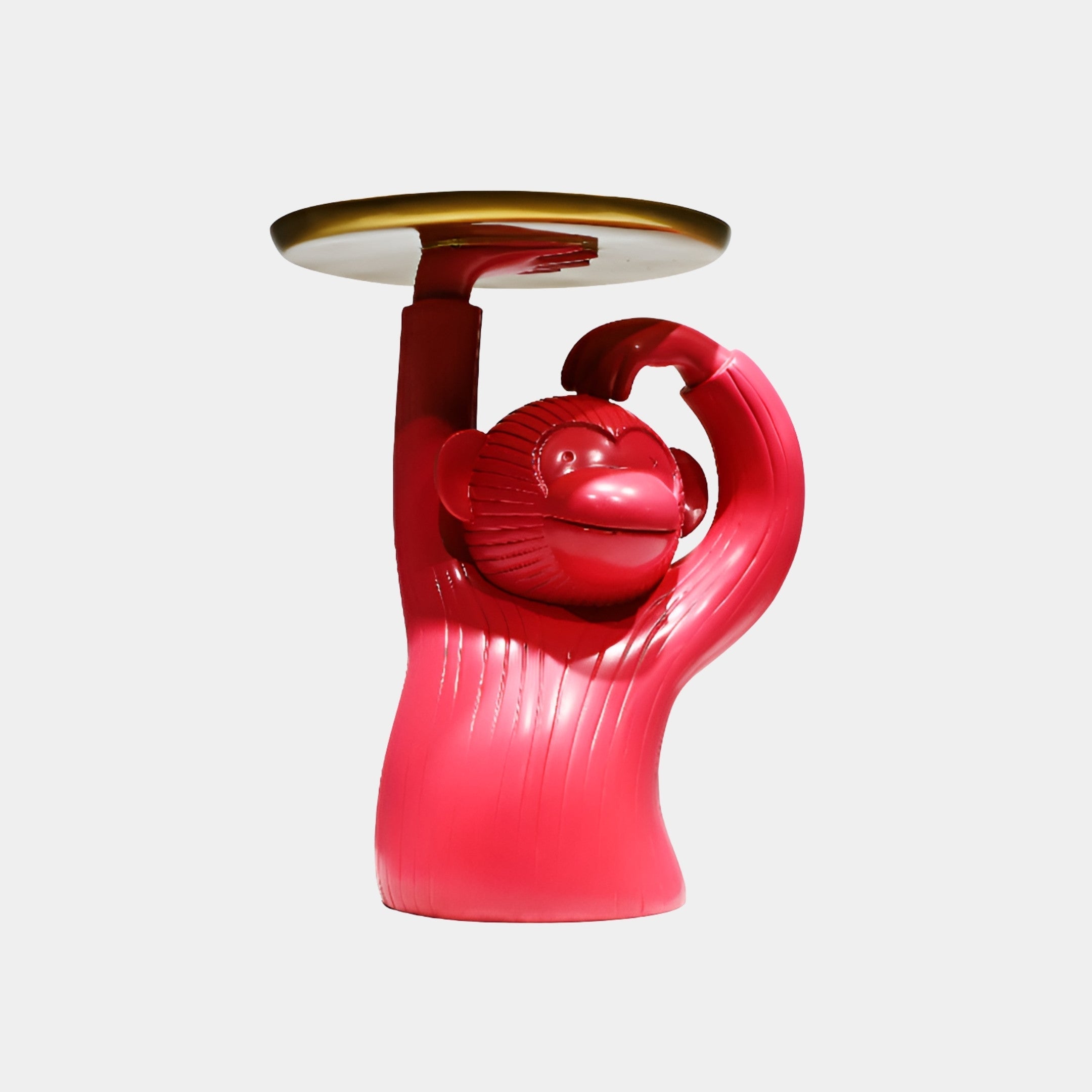 Holtstone Red Monkey Side Table - 60cm