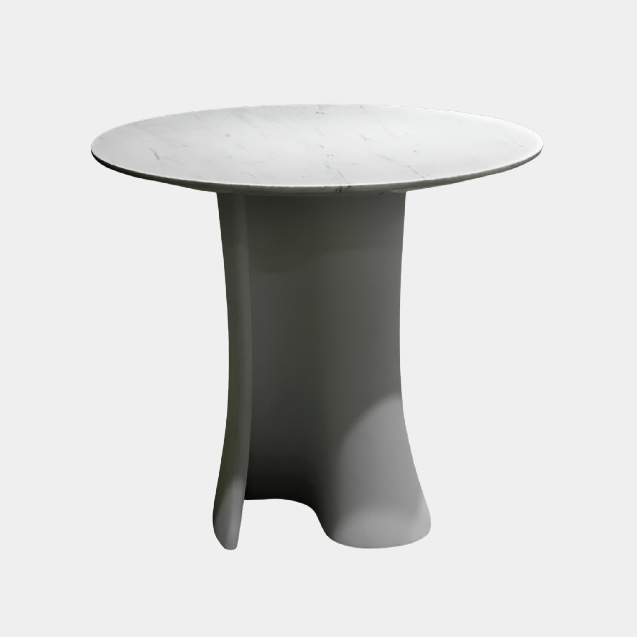 Holtshaw White Round Dining Table - 90cm