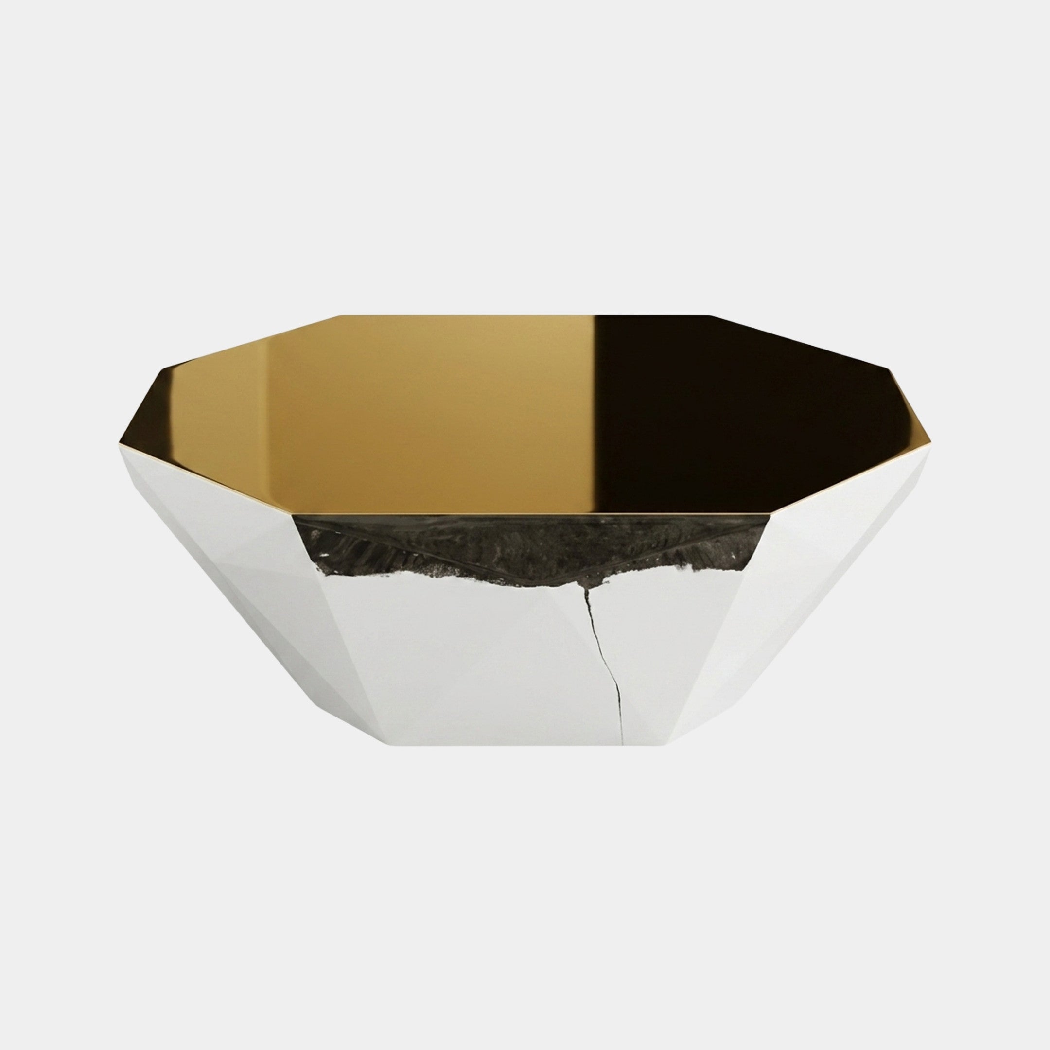Kelside Blue & Silver Coffee Table - 130cm