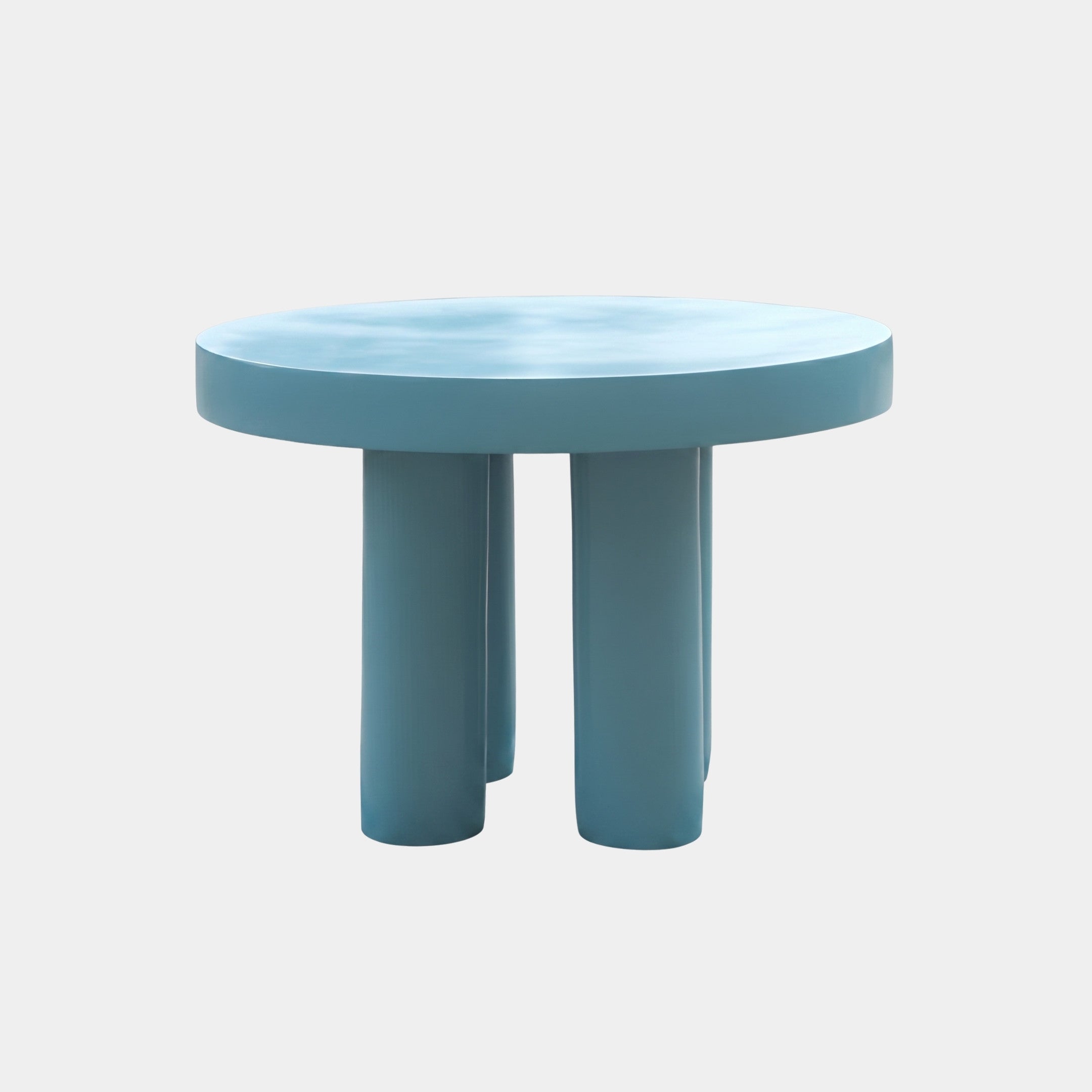Kelwich Blue Round Side Table - 90cm