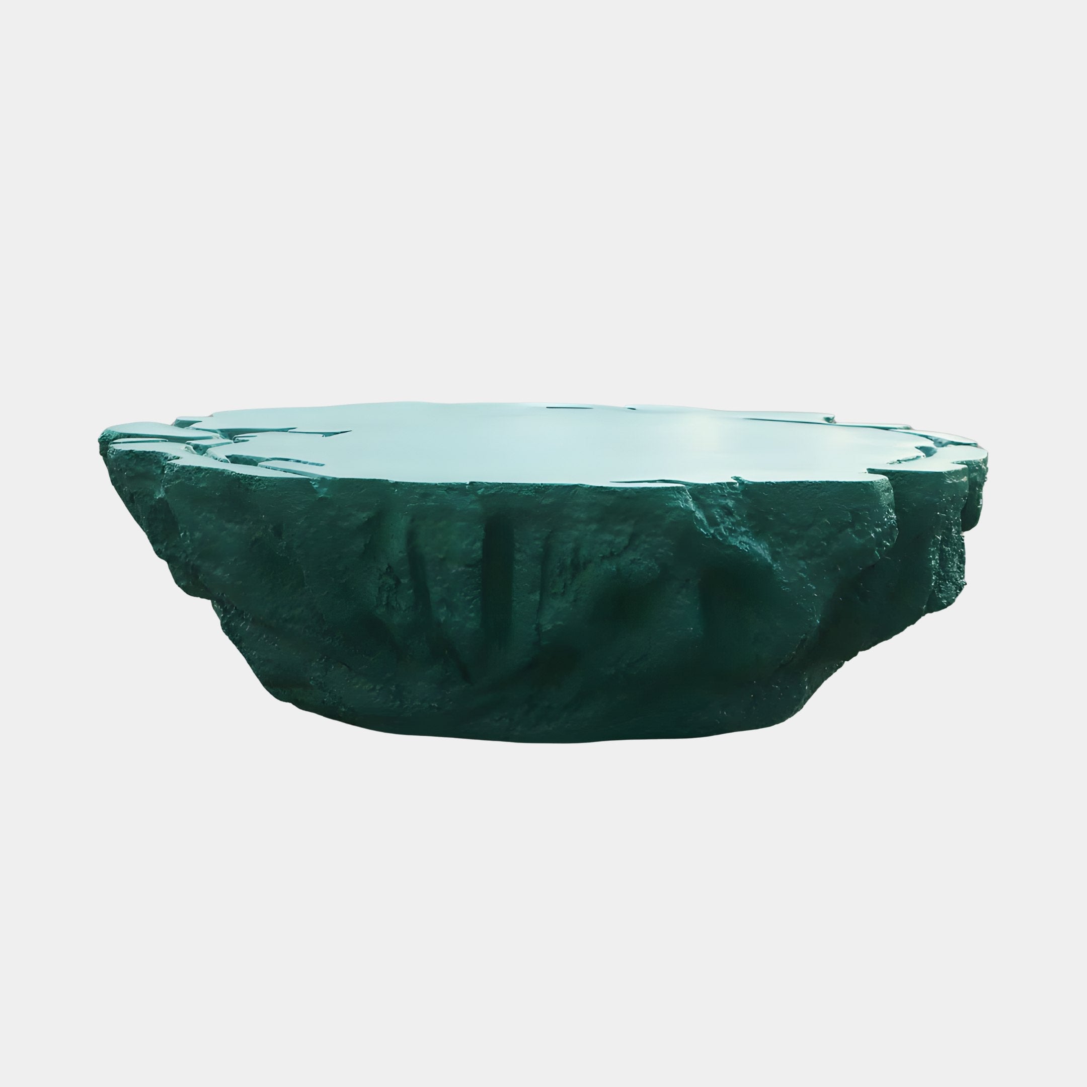 Marmarsh Green Oval Coffee Table - 130cm