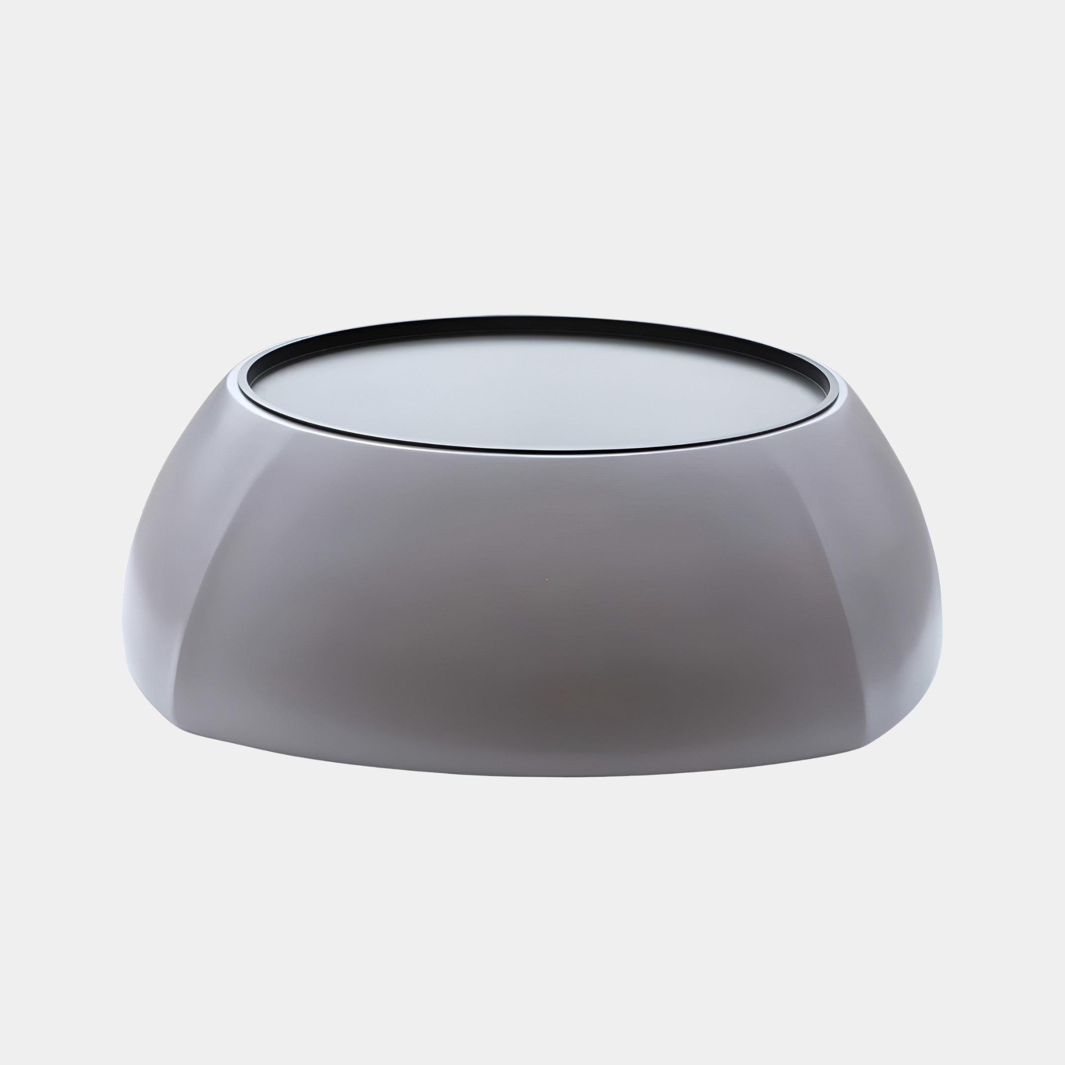 Marside Grey Drum Side Table - 90cm