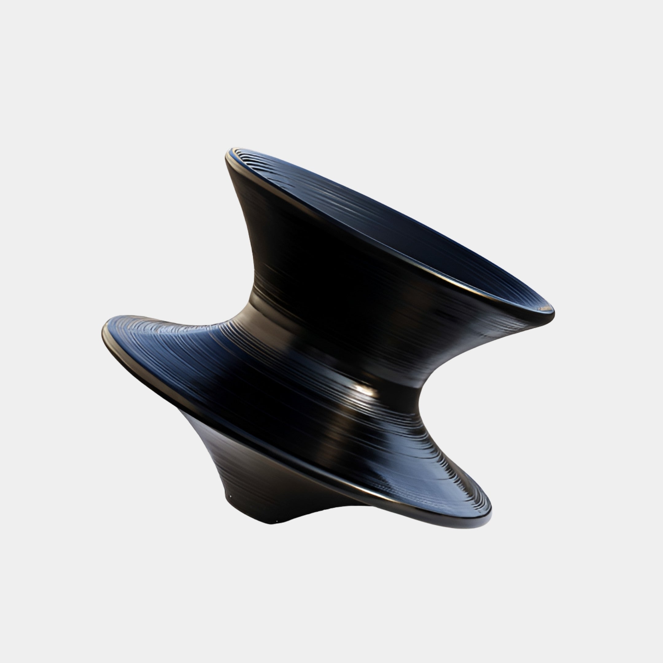 Oaklow Black Stool - 91cm