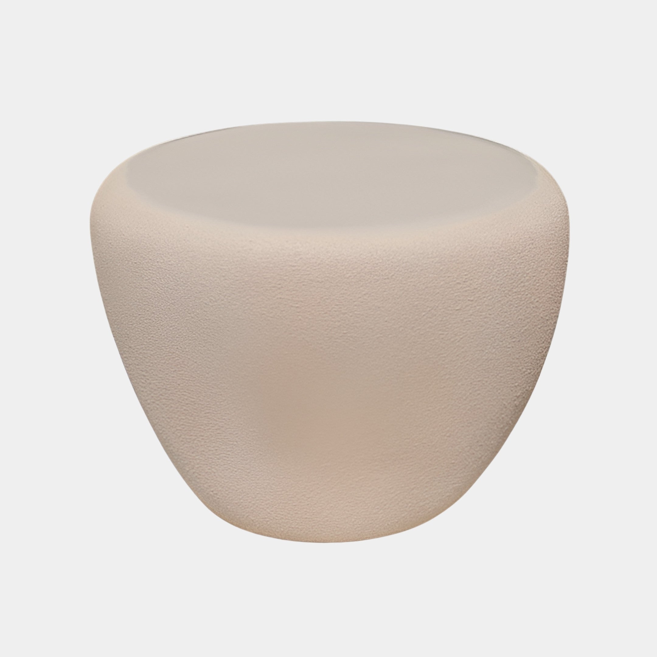 Penness Beige Round Stool - 60cm