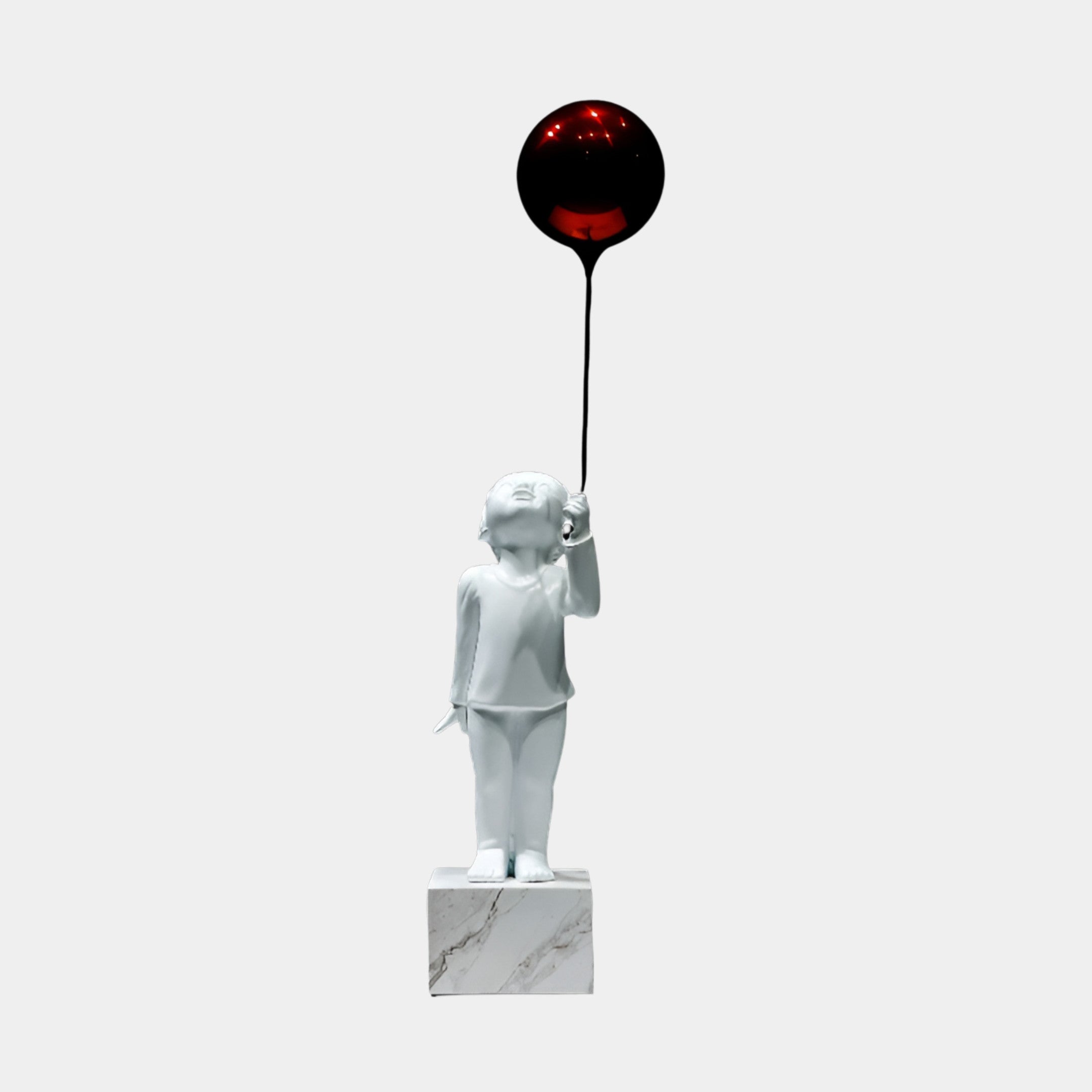 Ashworth Red Figure Sculpture - 74cm