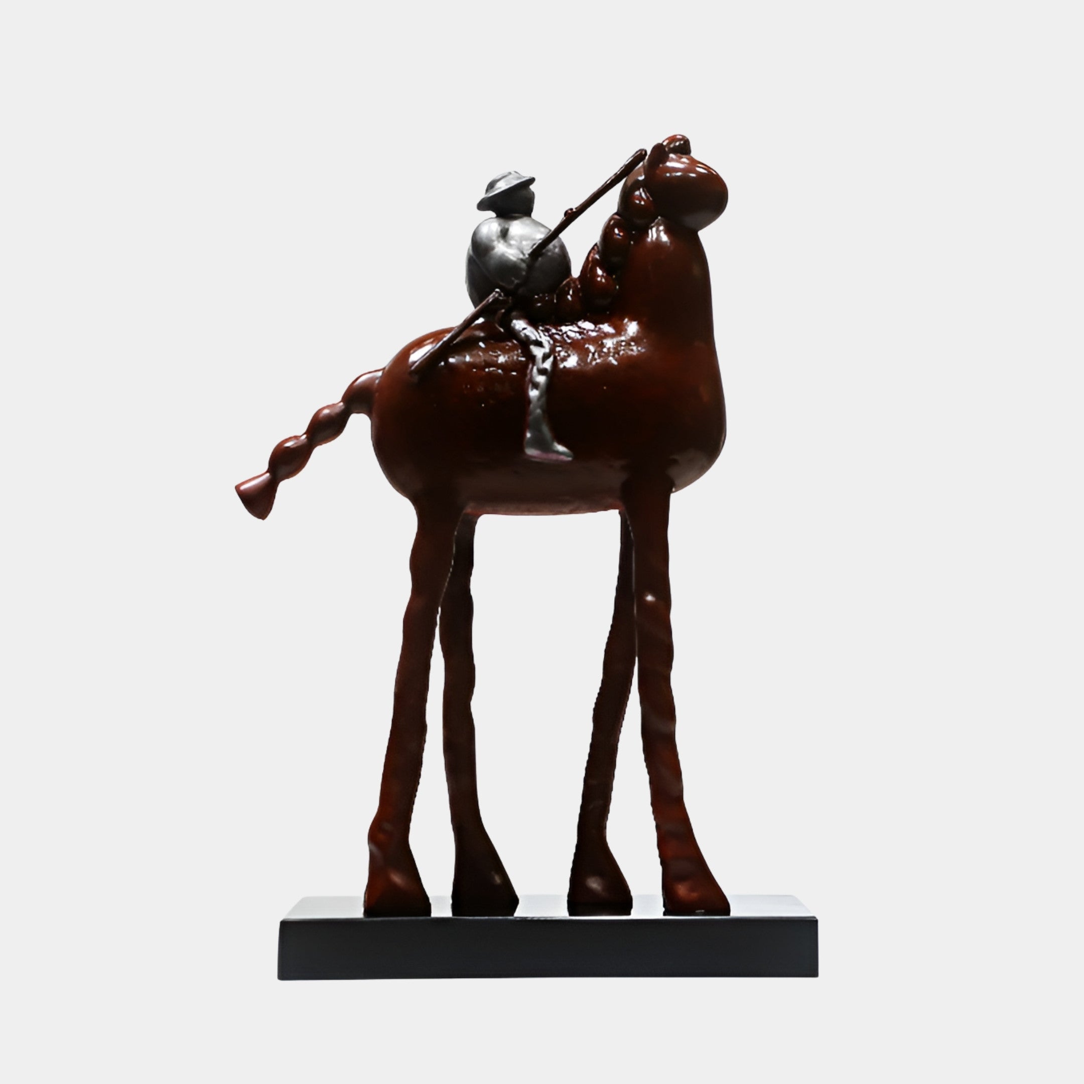 Bramwick Bronze & Brown Deer Sculpture - 62cm