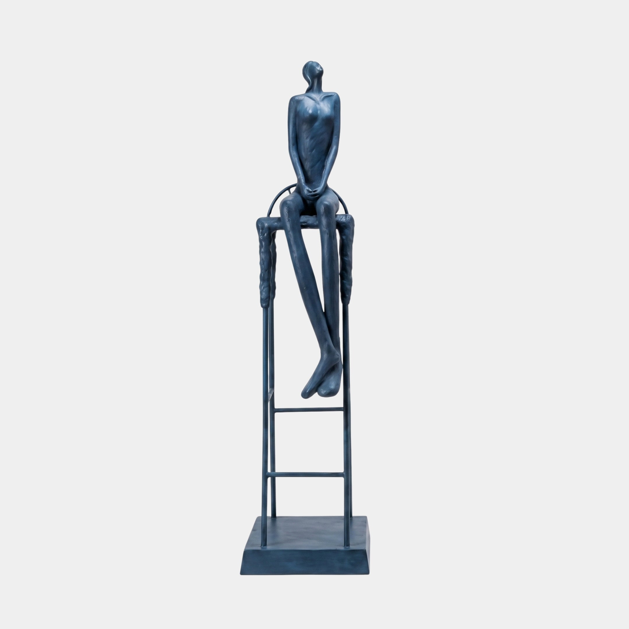 Brookmere Blue & Black Figure Sculpture - 221cm