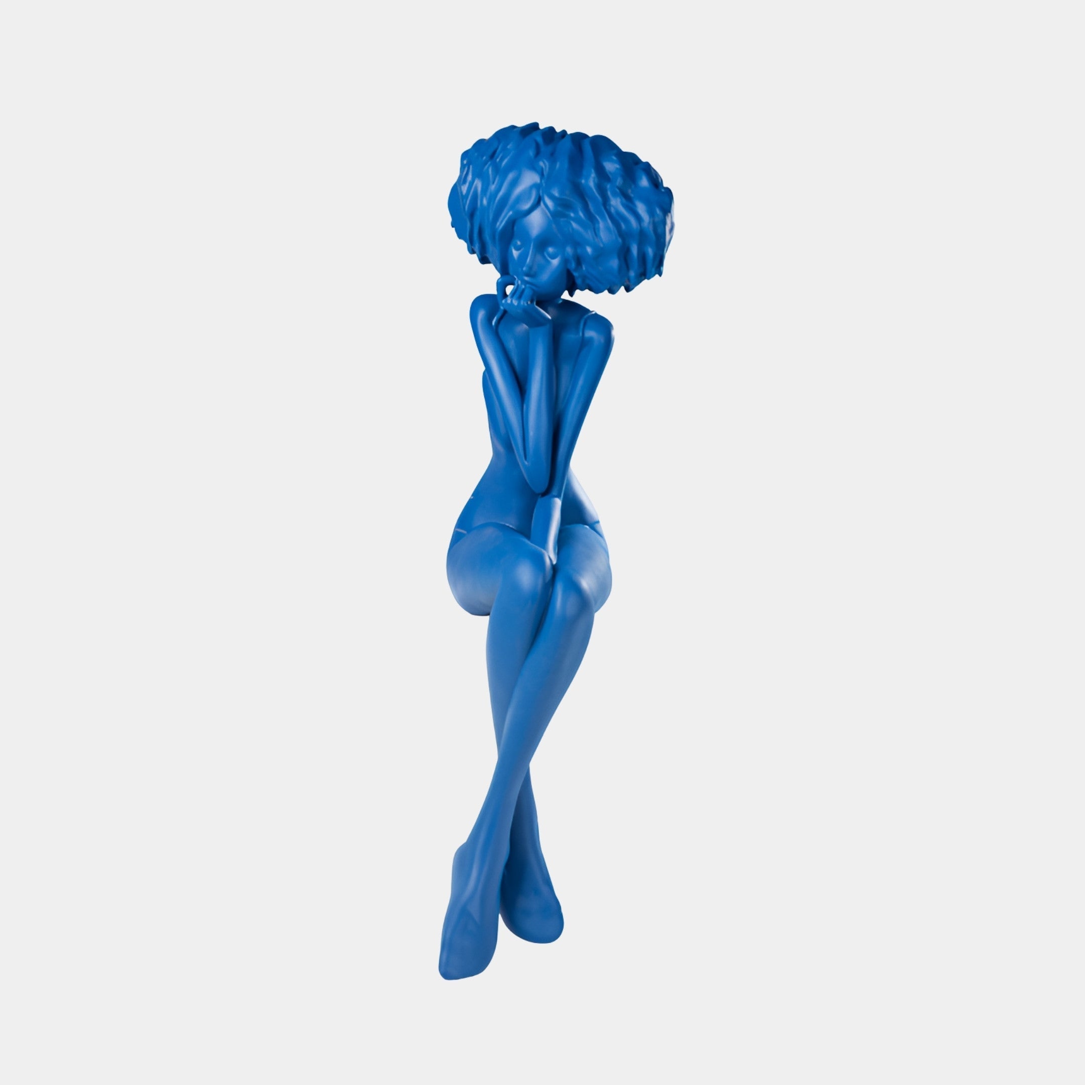 Calddon Blue Figure Sculpture - 145cm