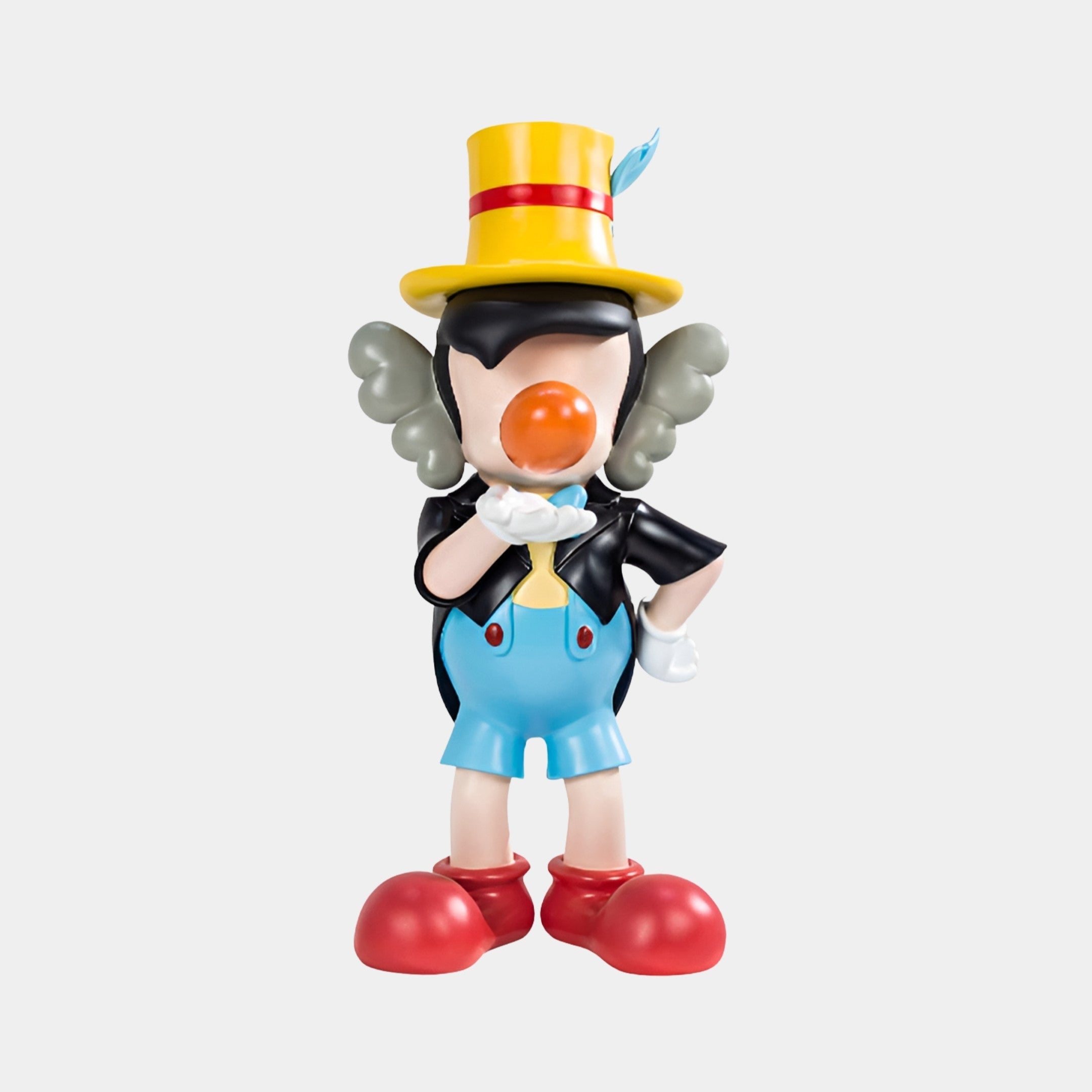 Caldwold White Clown Sculpture - 75cm