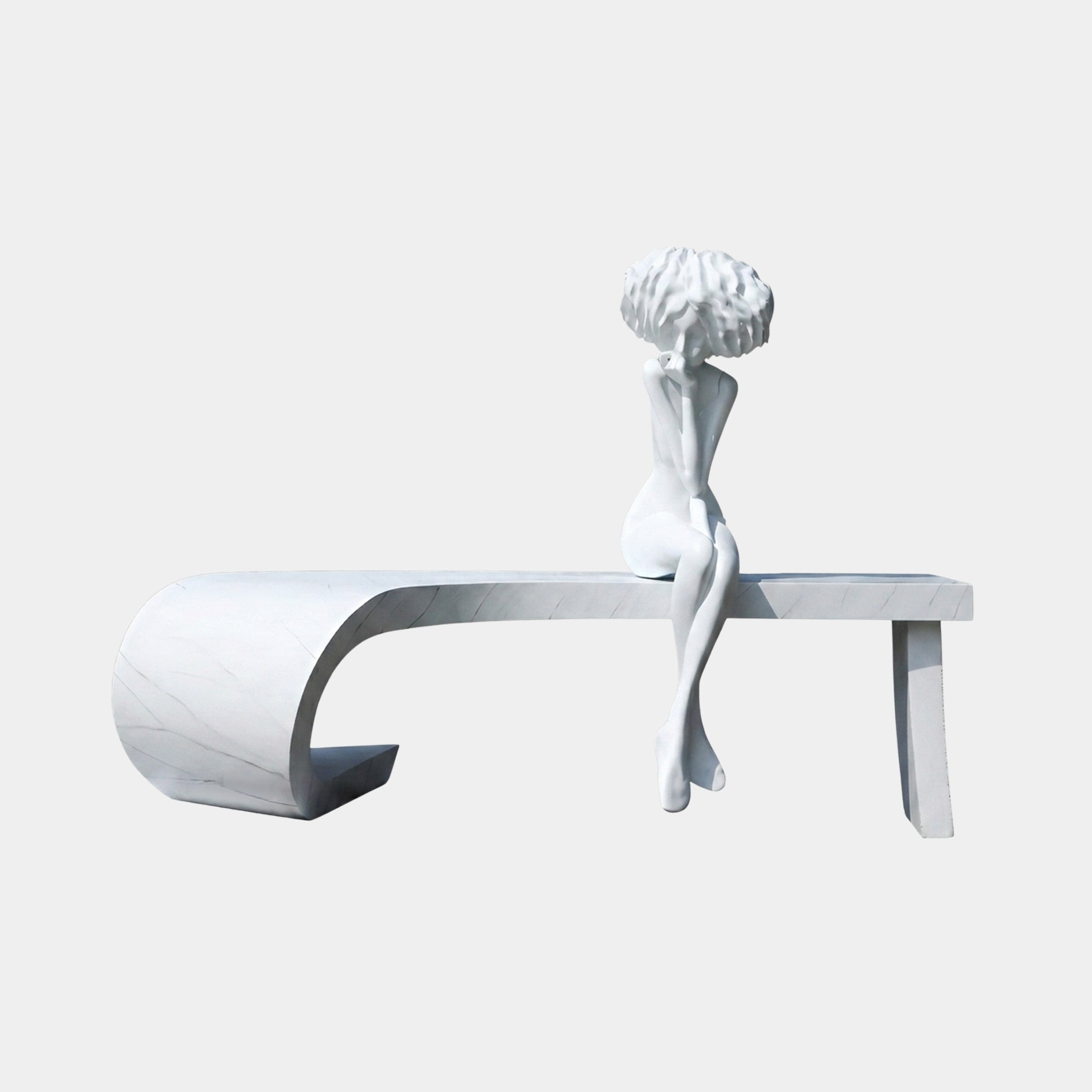 Caldgate Silver Figures Sculpture - 240cm