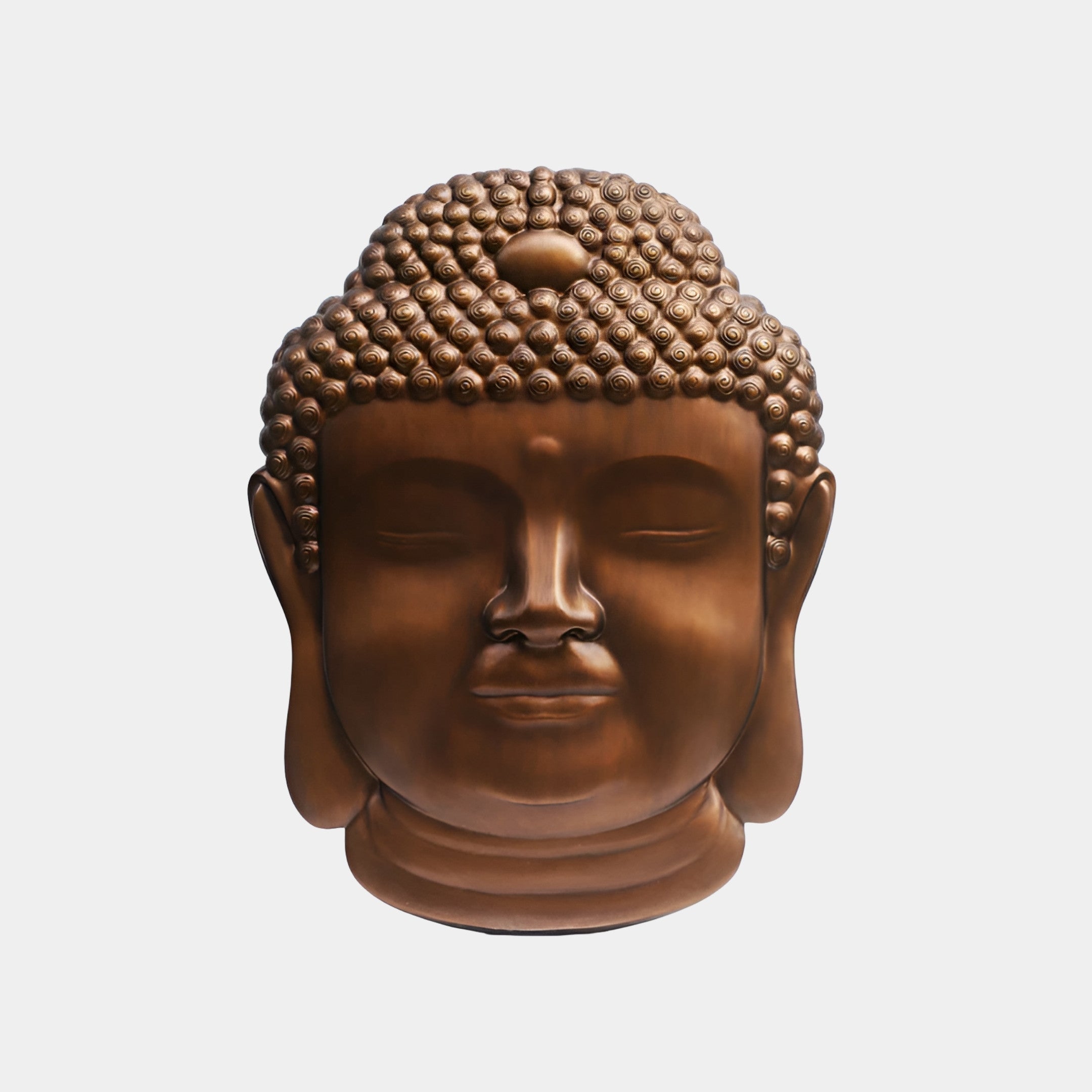 Cranworth Bronze Buddha Head Sculpture - 200cm