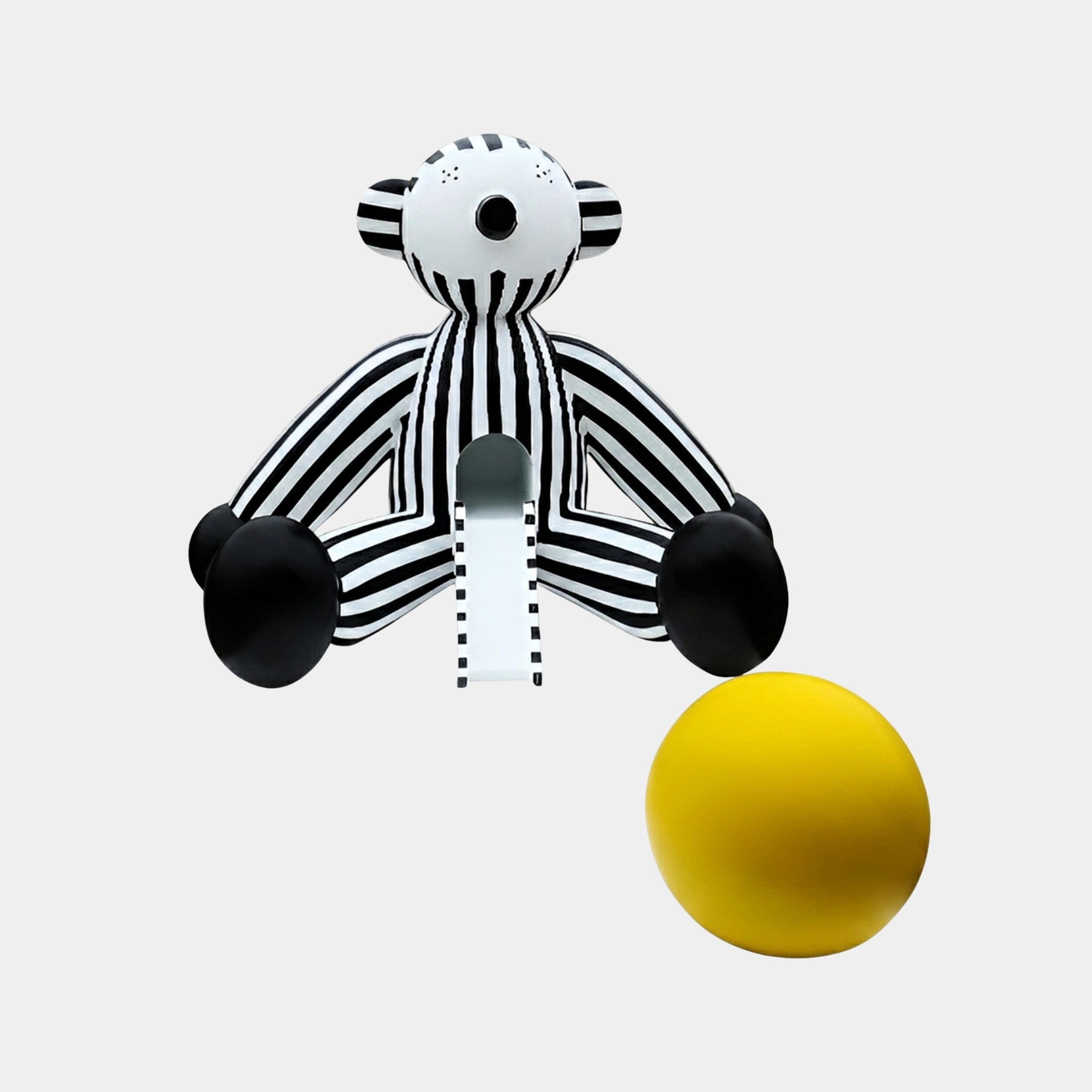 Dunton Black & White Figure Sculpture - 120cm