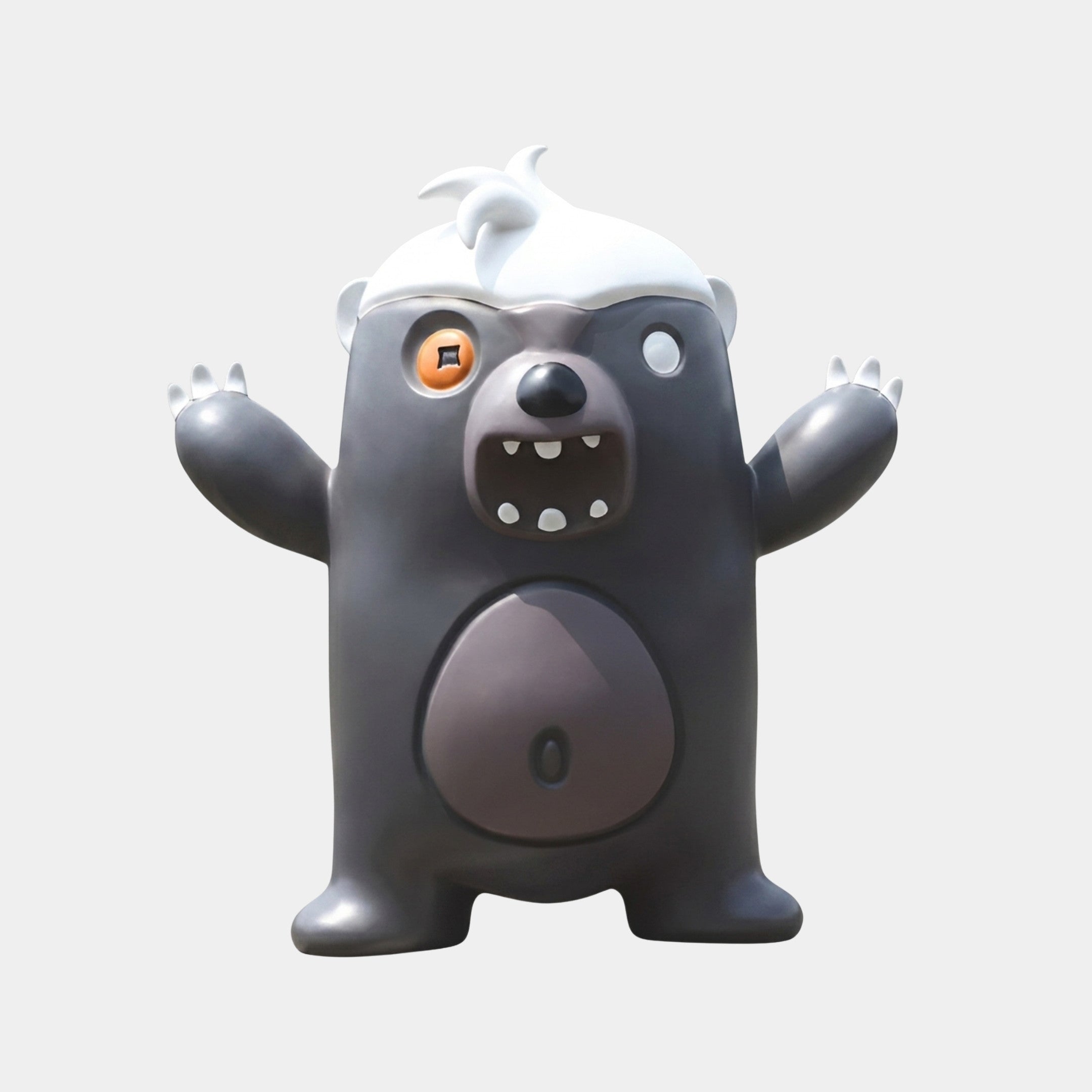 Dunfield Grey & Brown Bear Sculpture - 200cm