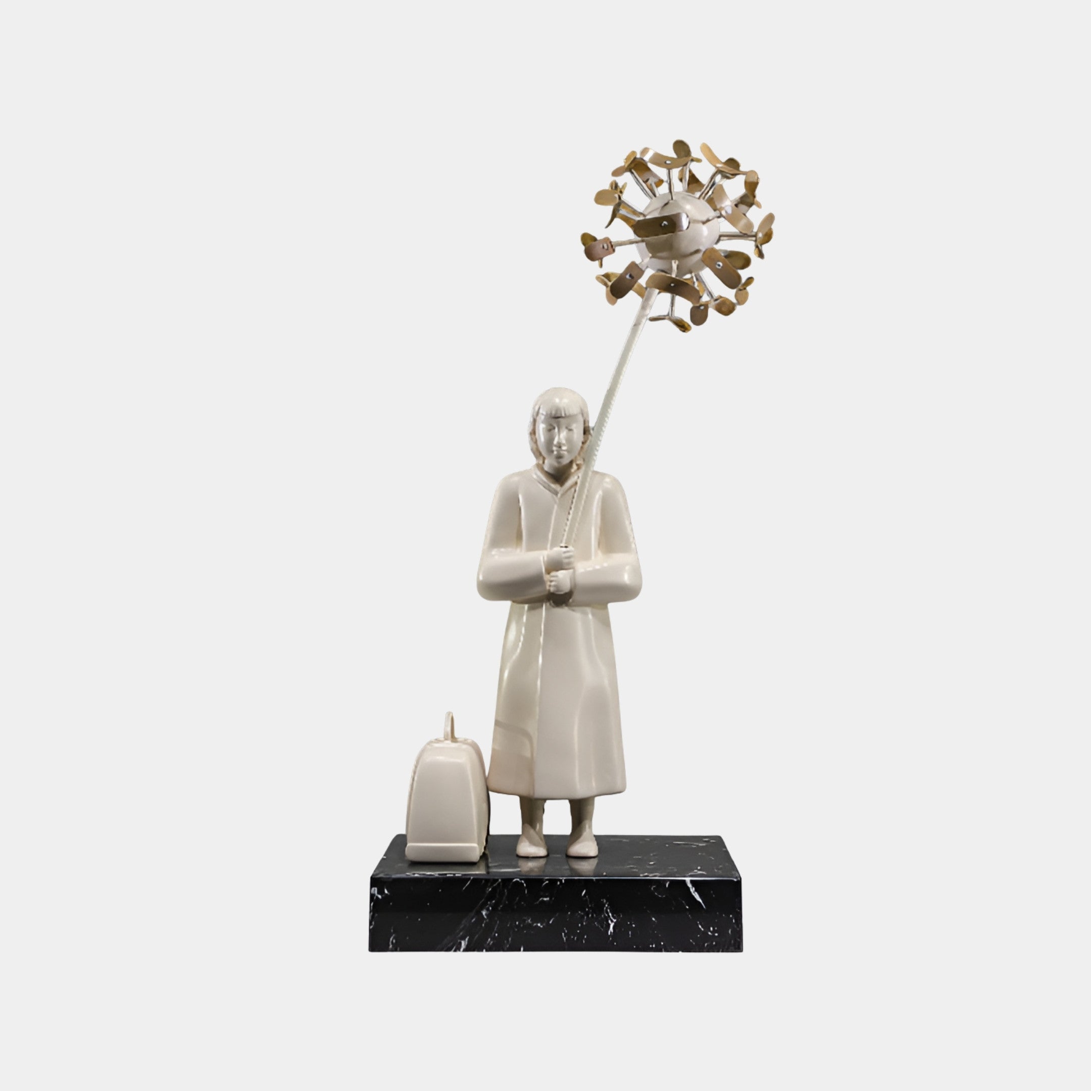 Dundon Bronze Monk Sculpture - 67cm